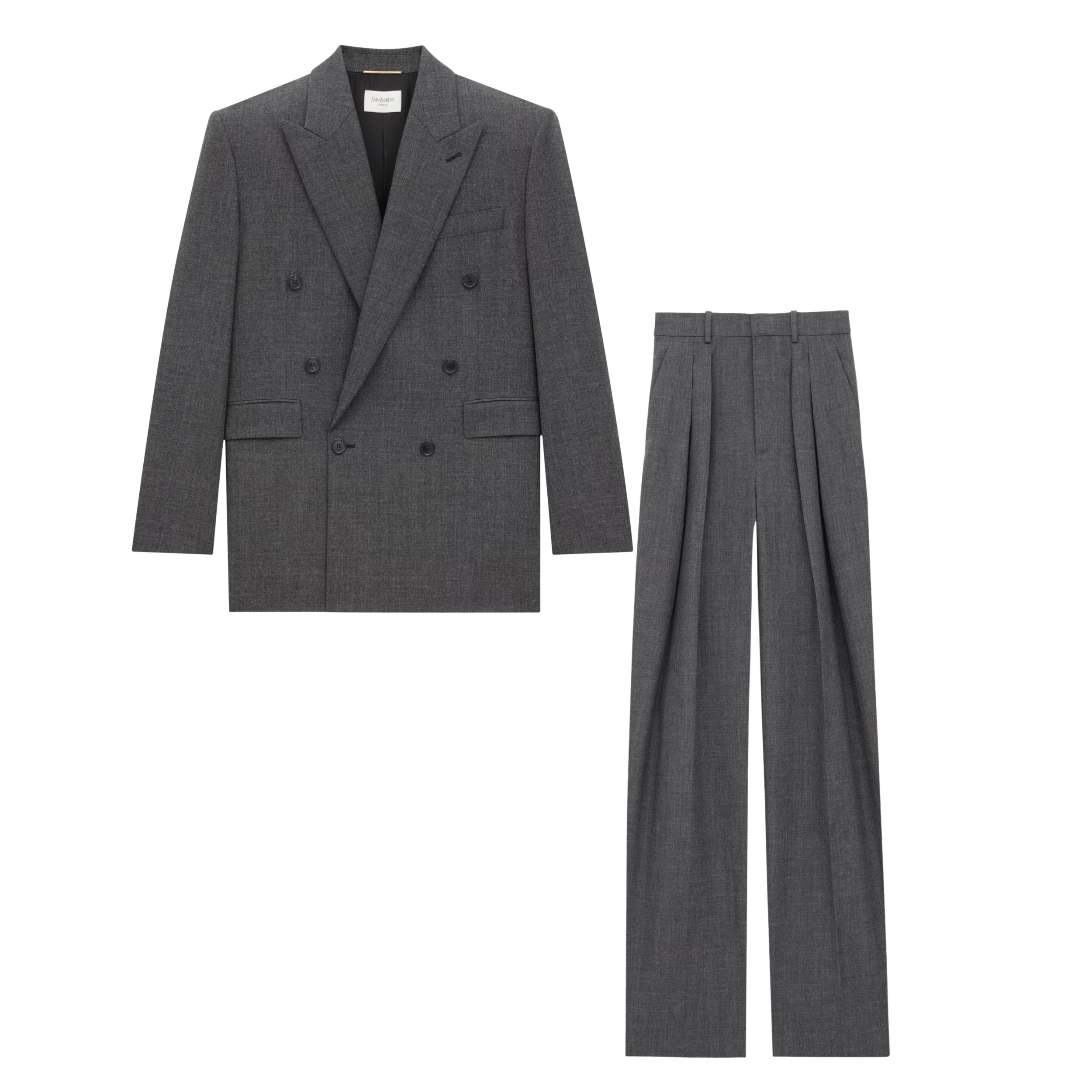 Saint Laurent Wool (Grey)