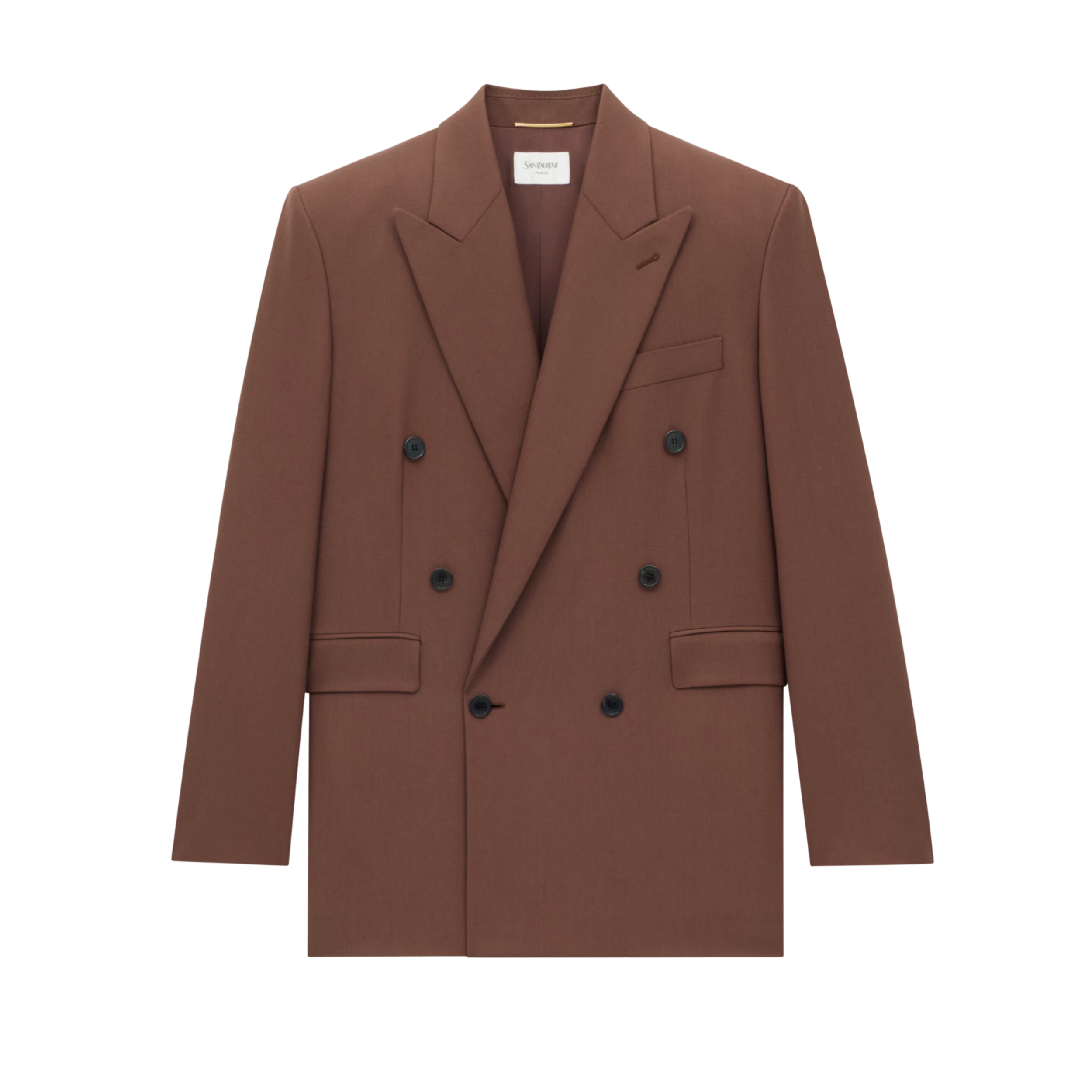 Wool Gabardine (Brown)