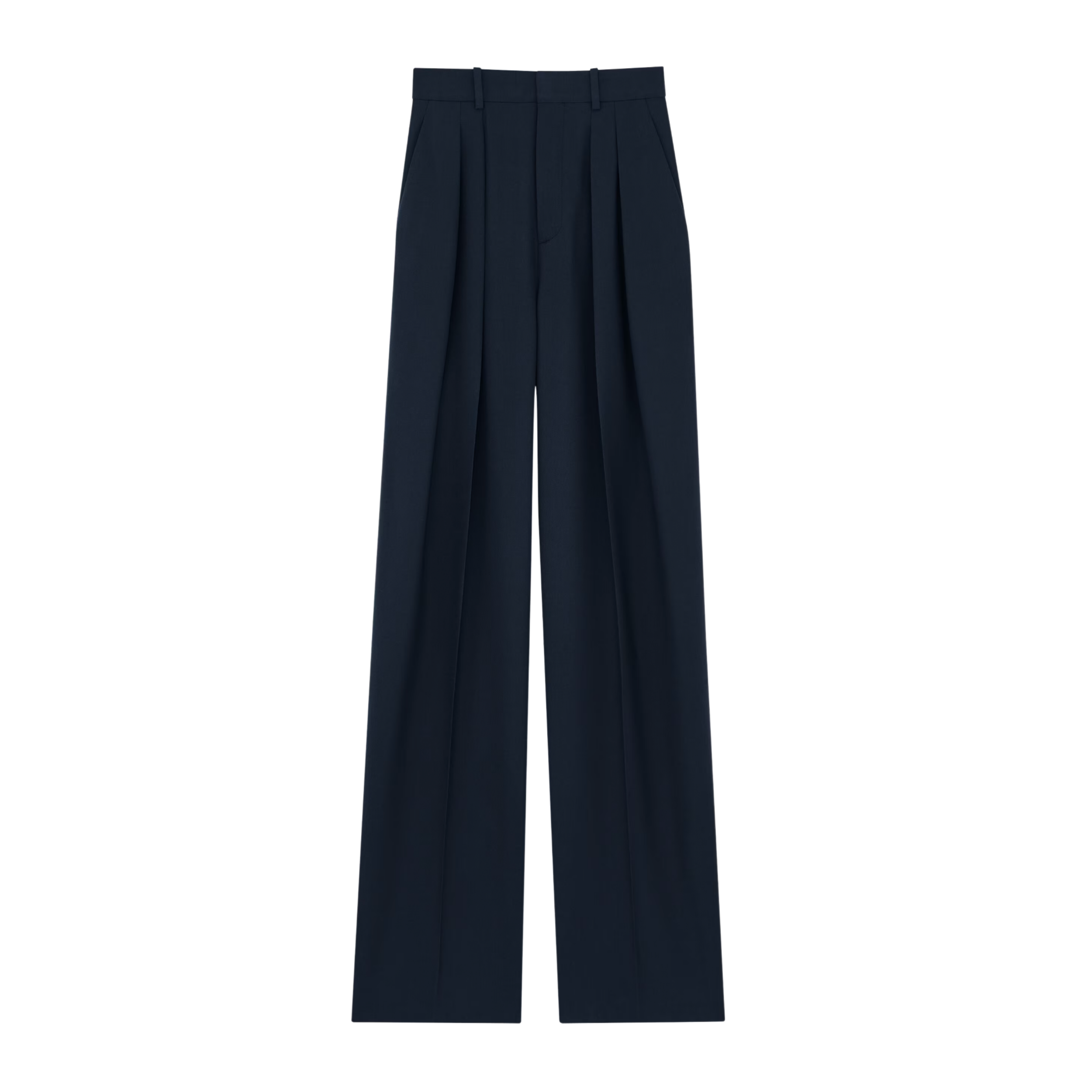 Wool Gabardine (Navy)