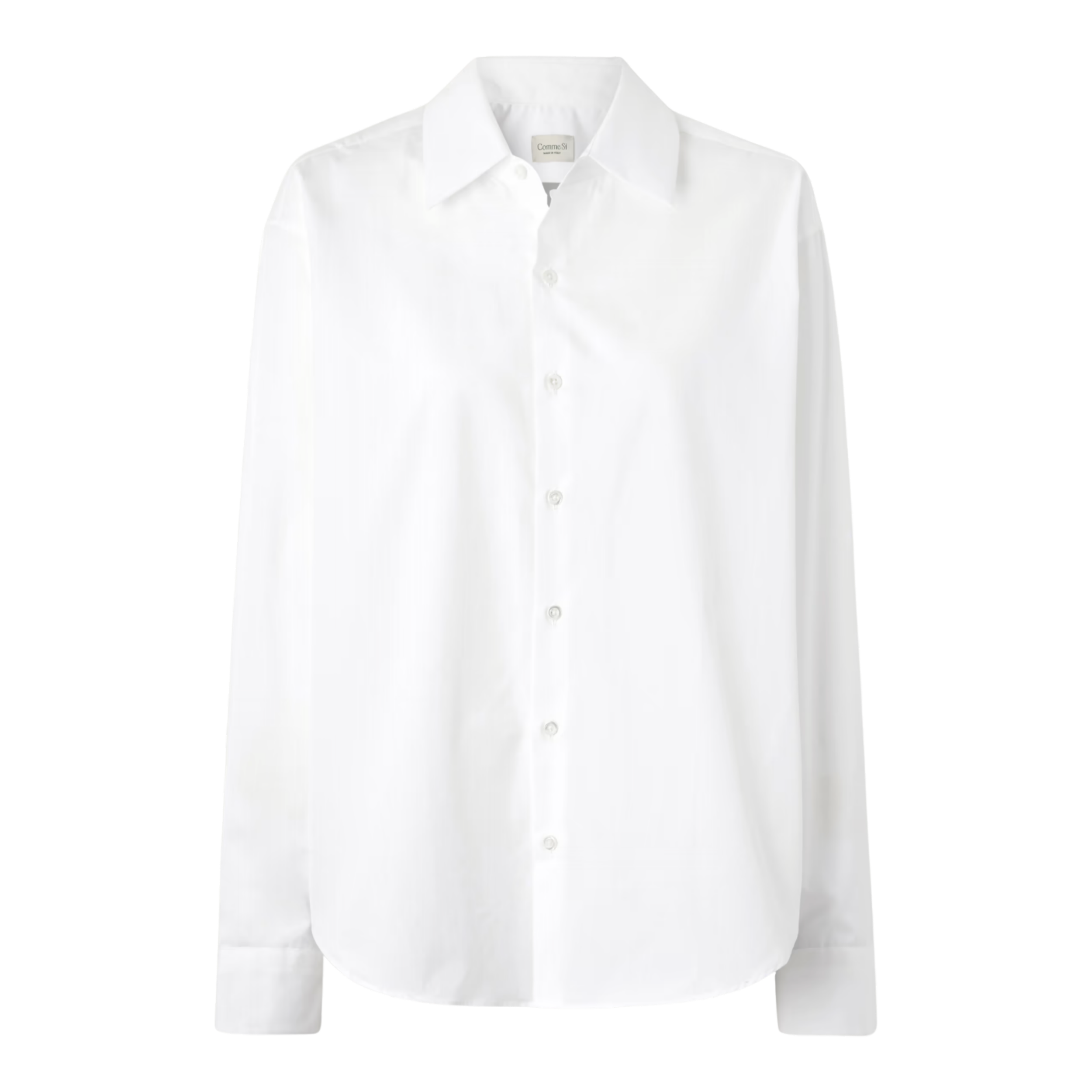 COMME SI Cotton-poplin shirt NEW DESIGNER $275.png
