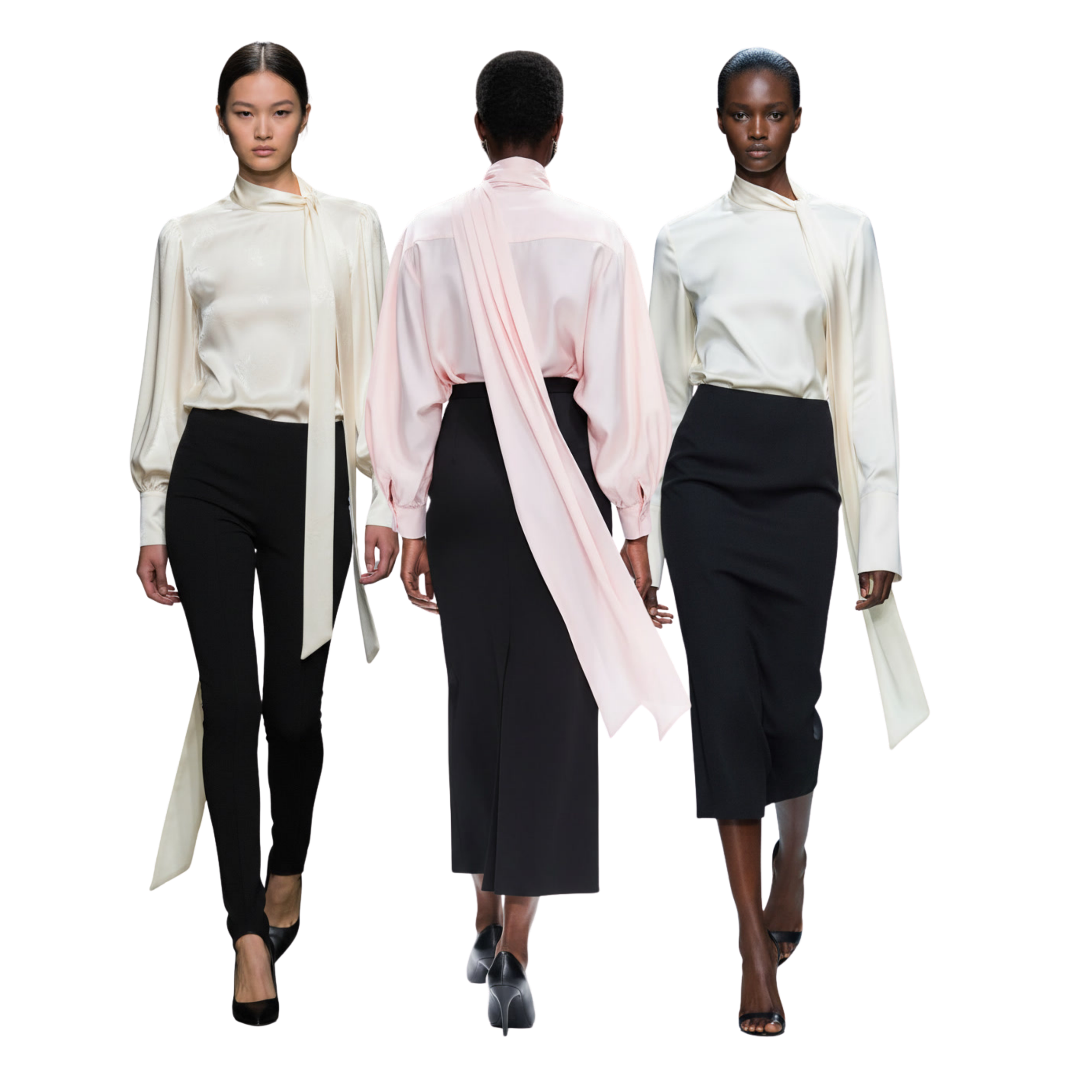 The Extra Long-Tie Blouse