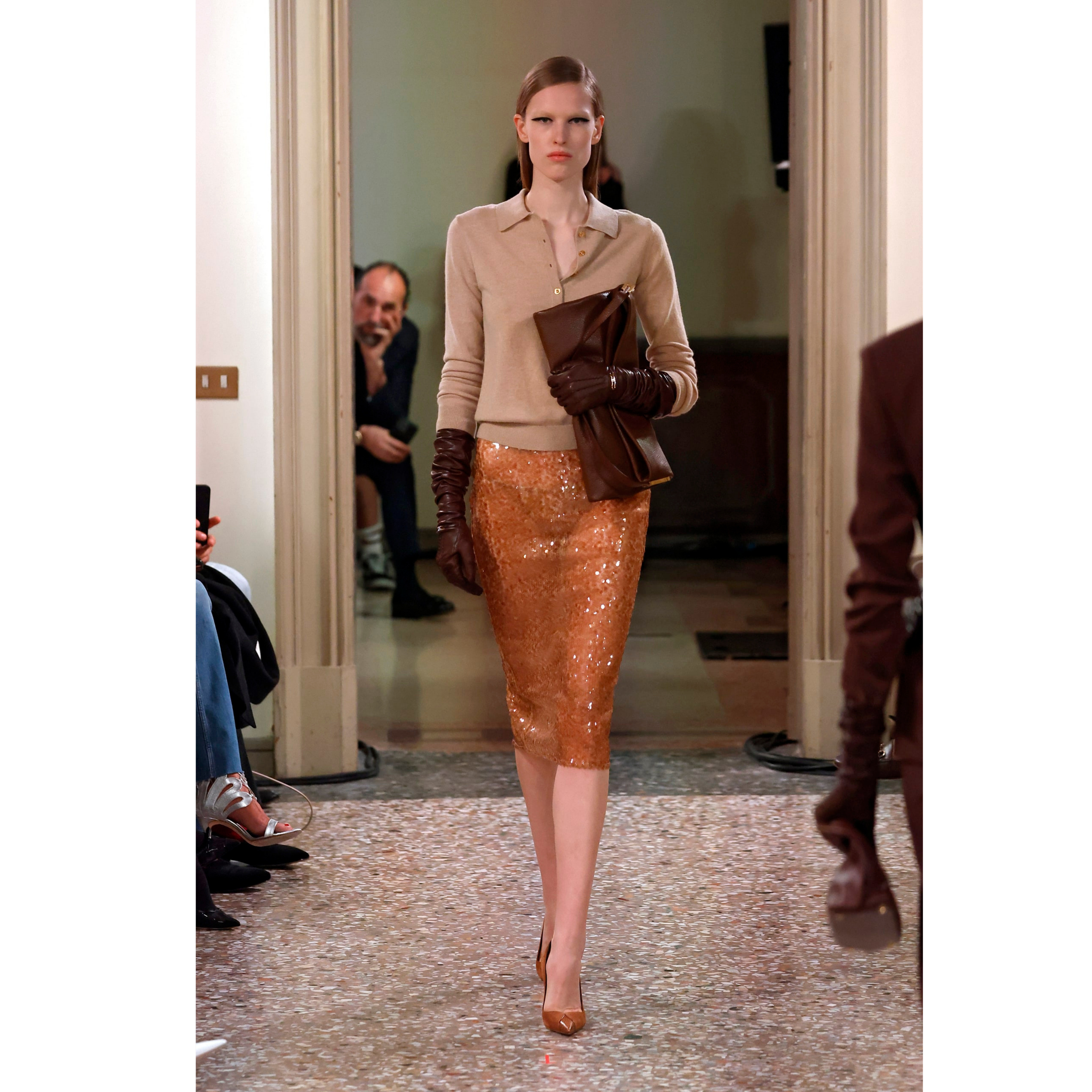 Polo + Skirt, Bi-Tonal