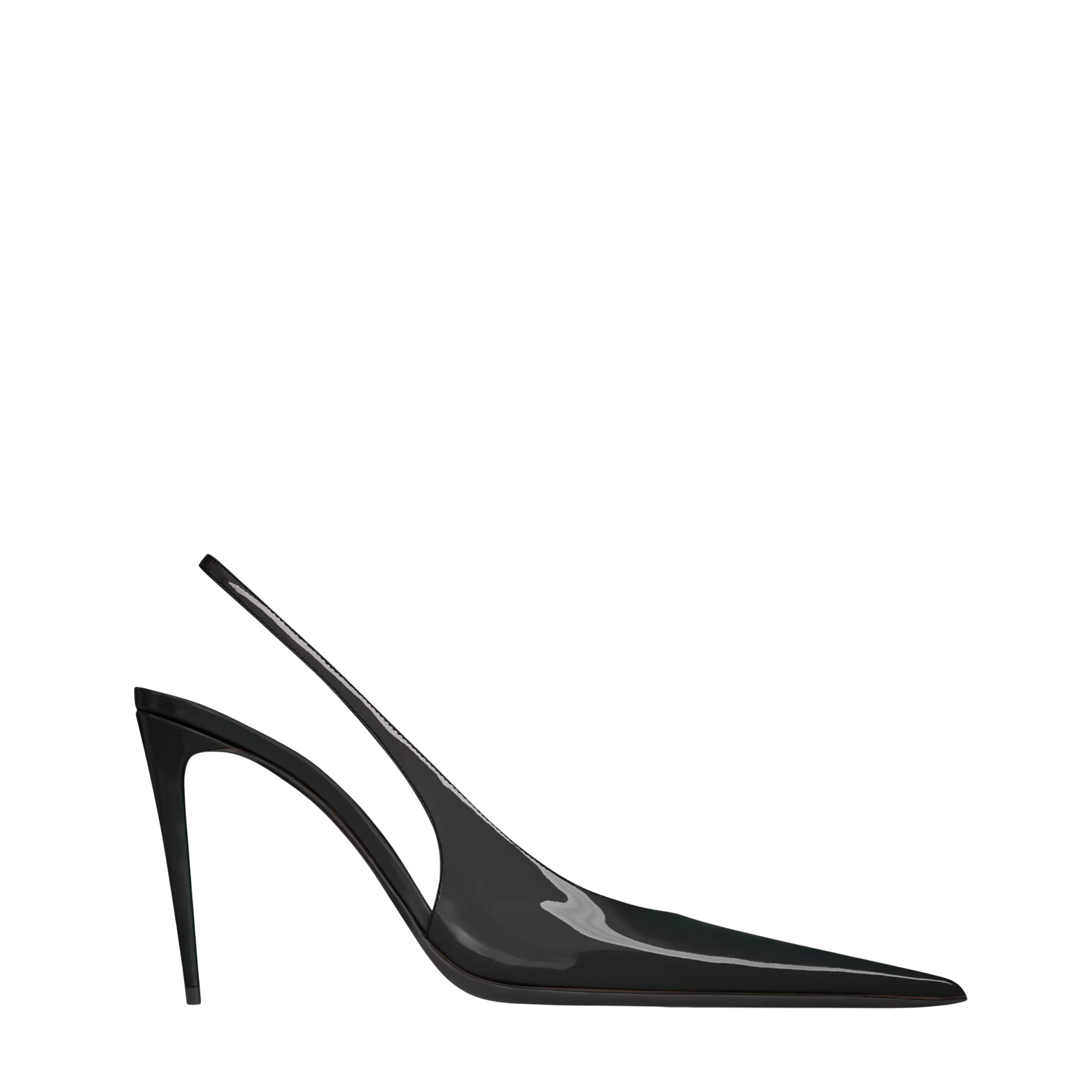 HH Saint Laurent GUERMANTES slingback pumps in patent leather $ 1,350 black.png