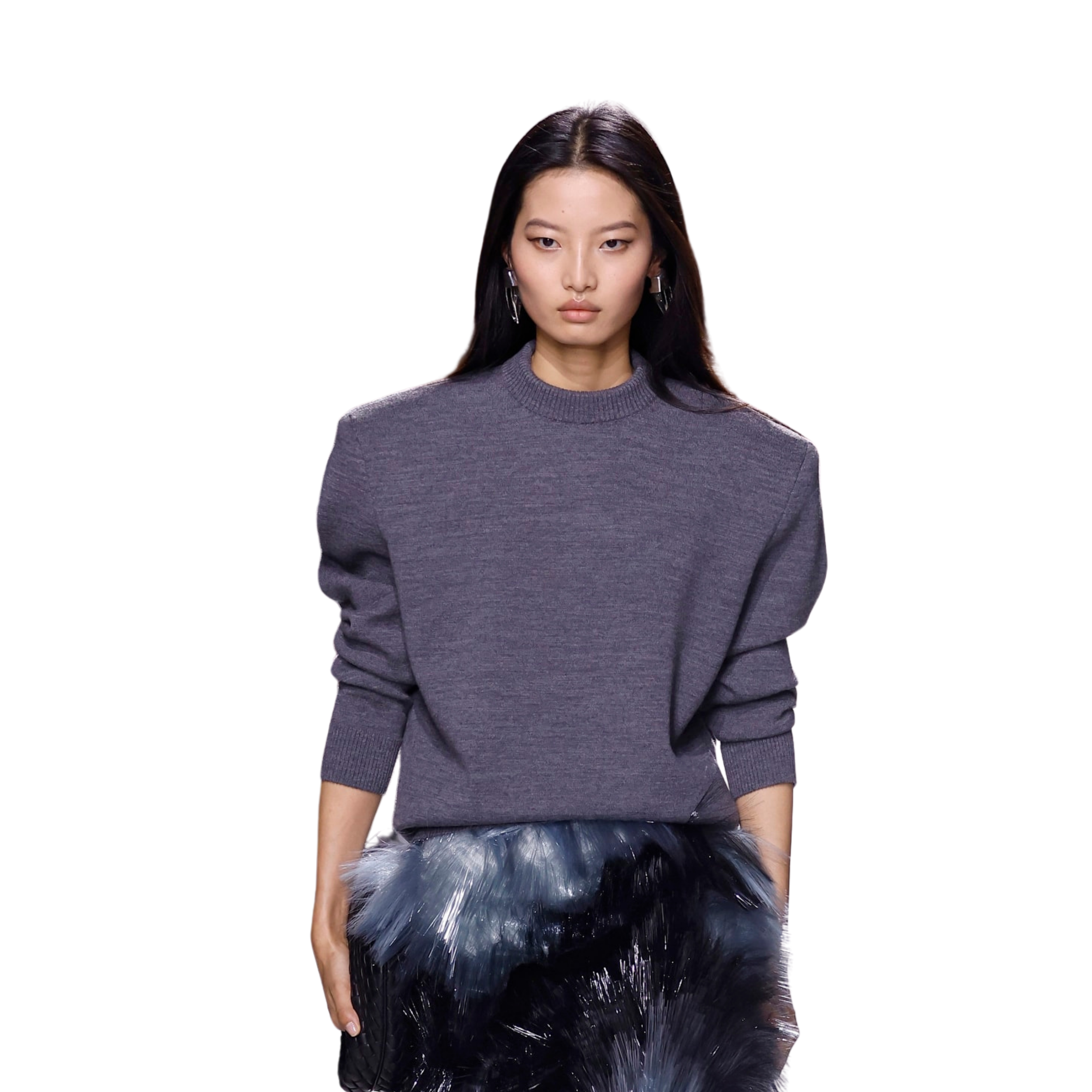 The Shoulder-Padded Knit