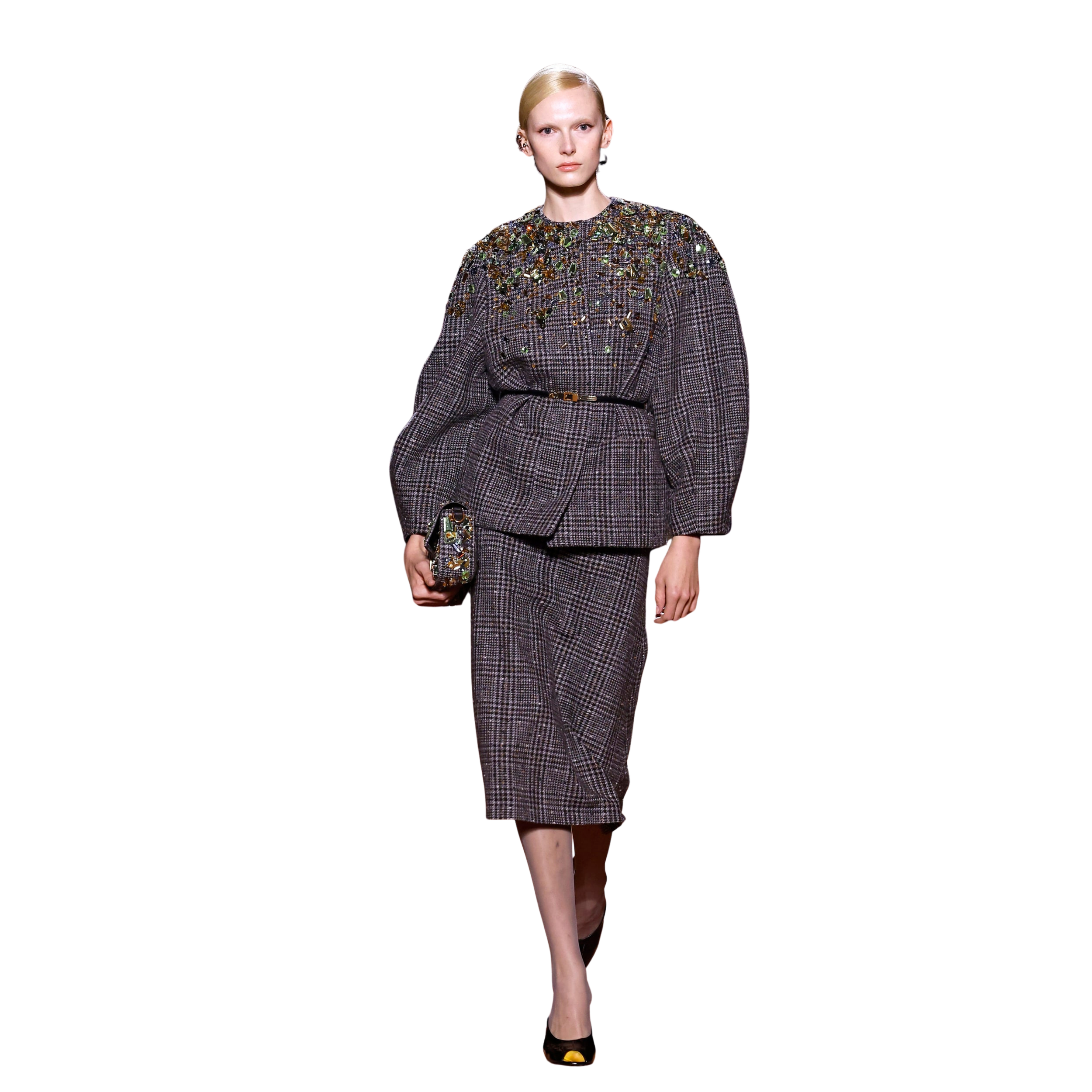 The Embellished Tweed Suit