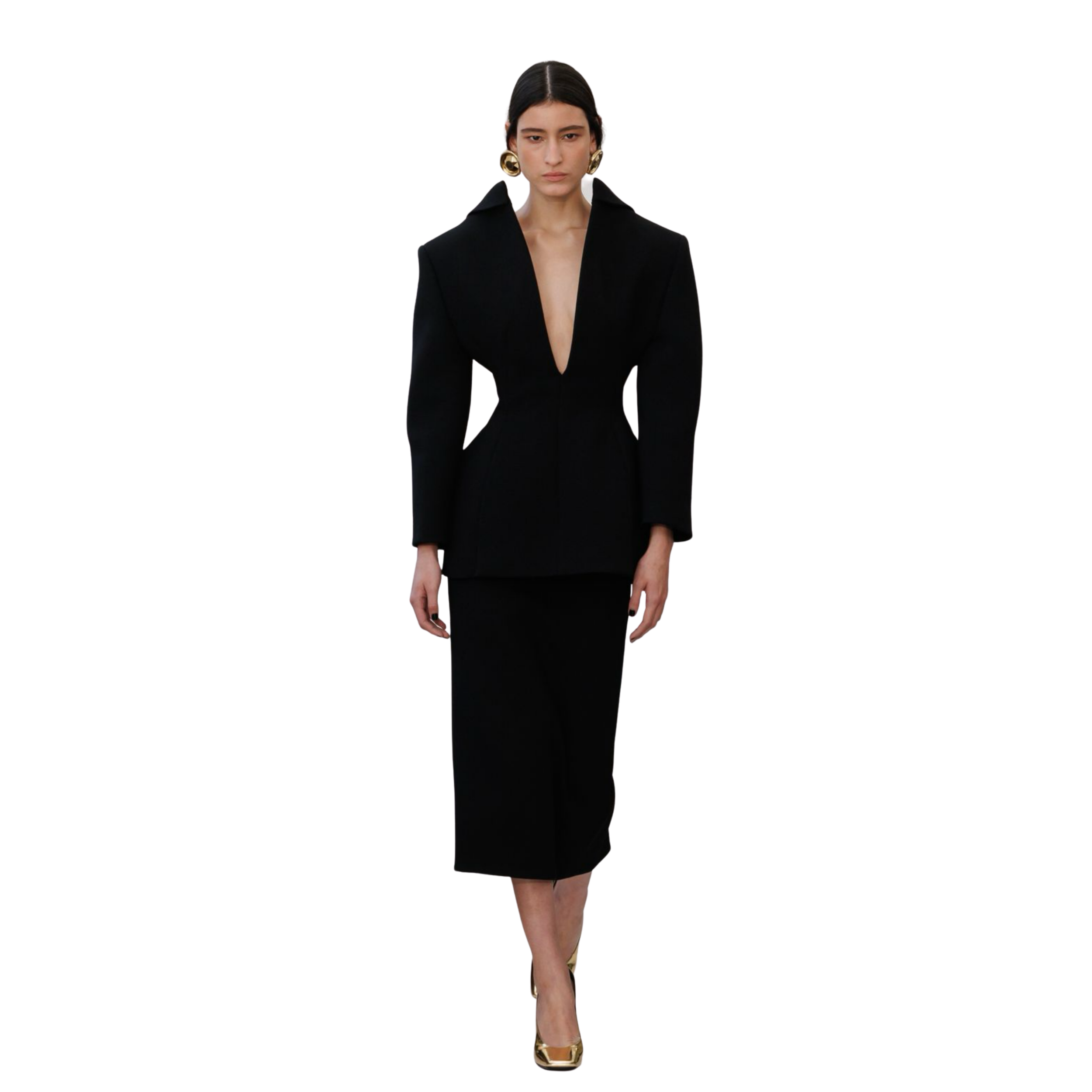 The Tailored Black Dress