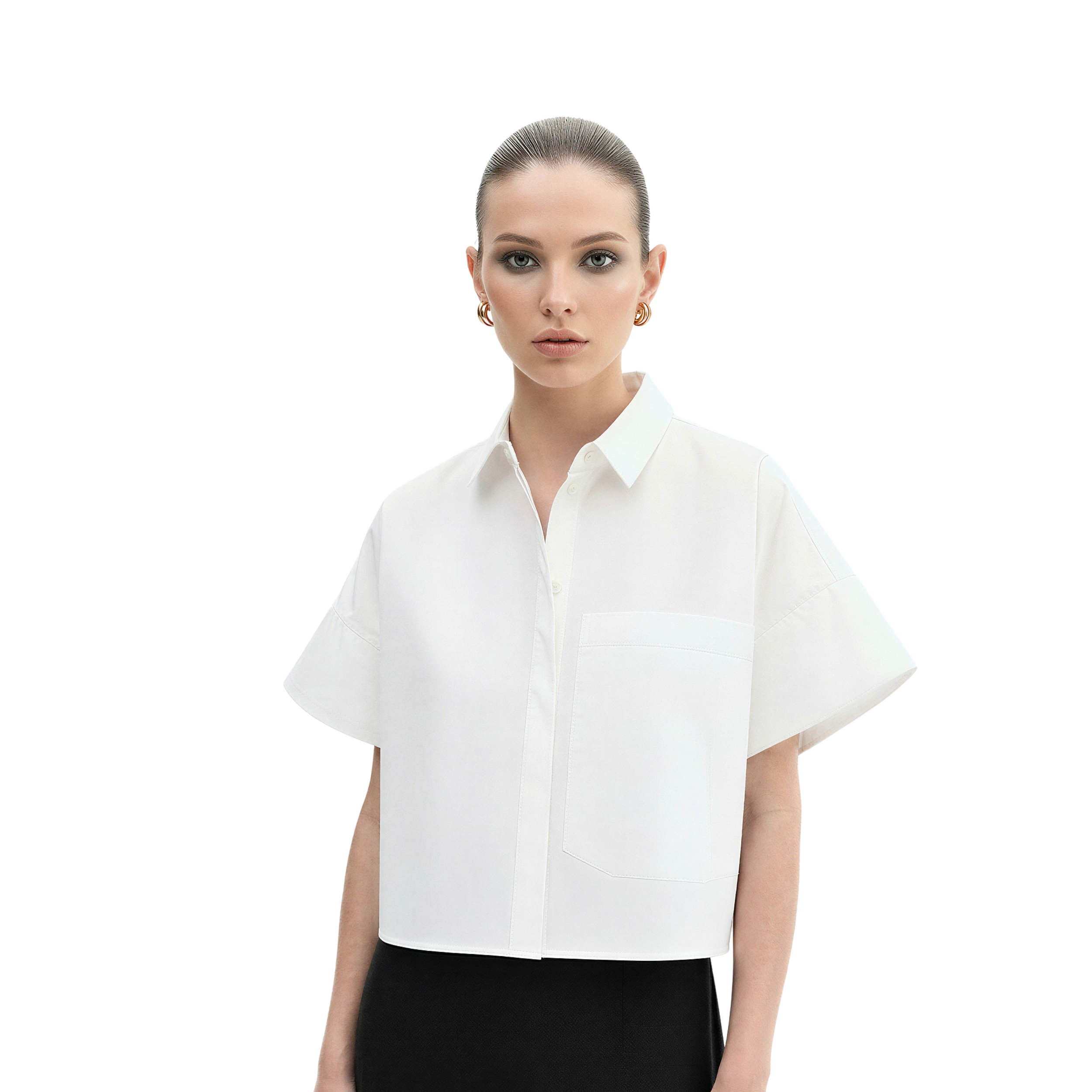 The Cropped Boxy Shirt