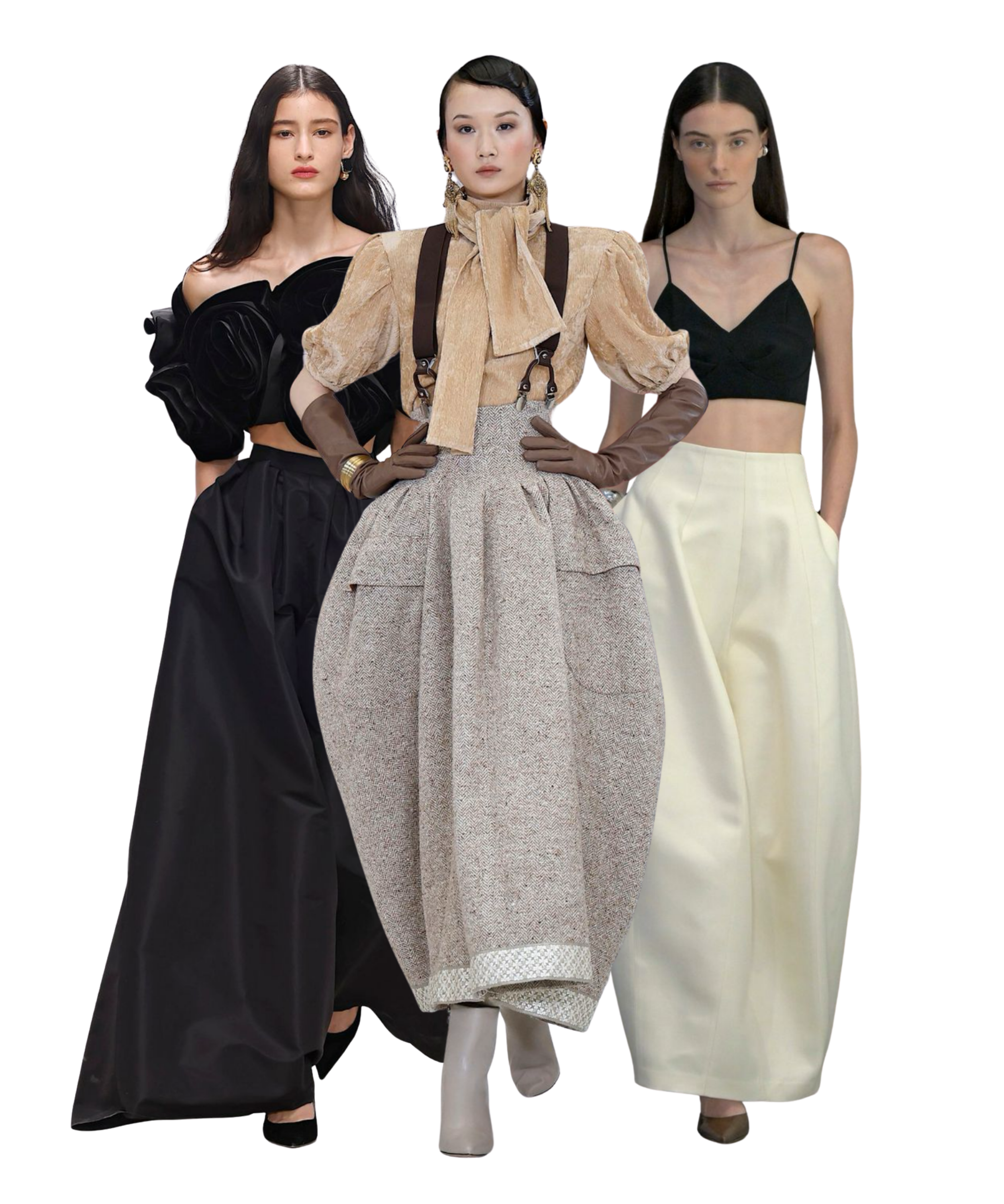 Voluminous Midi Skirt