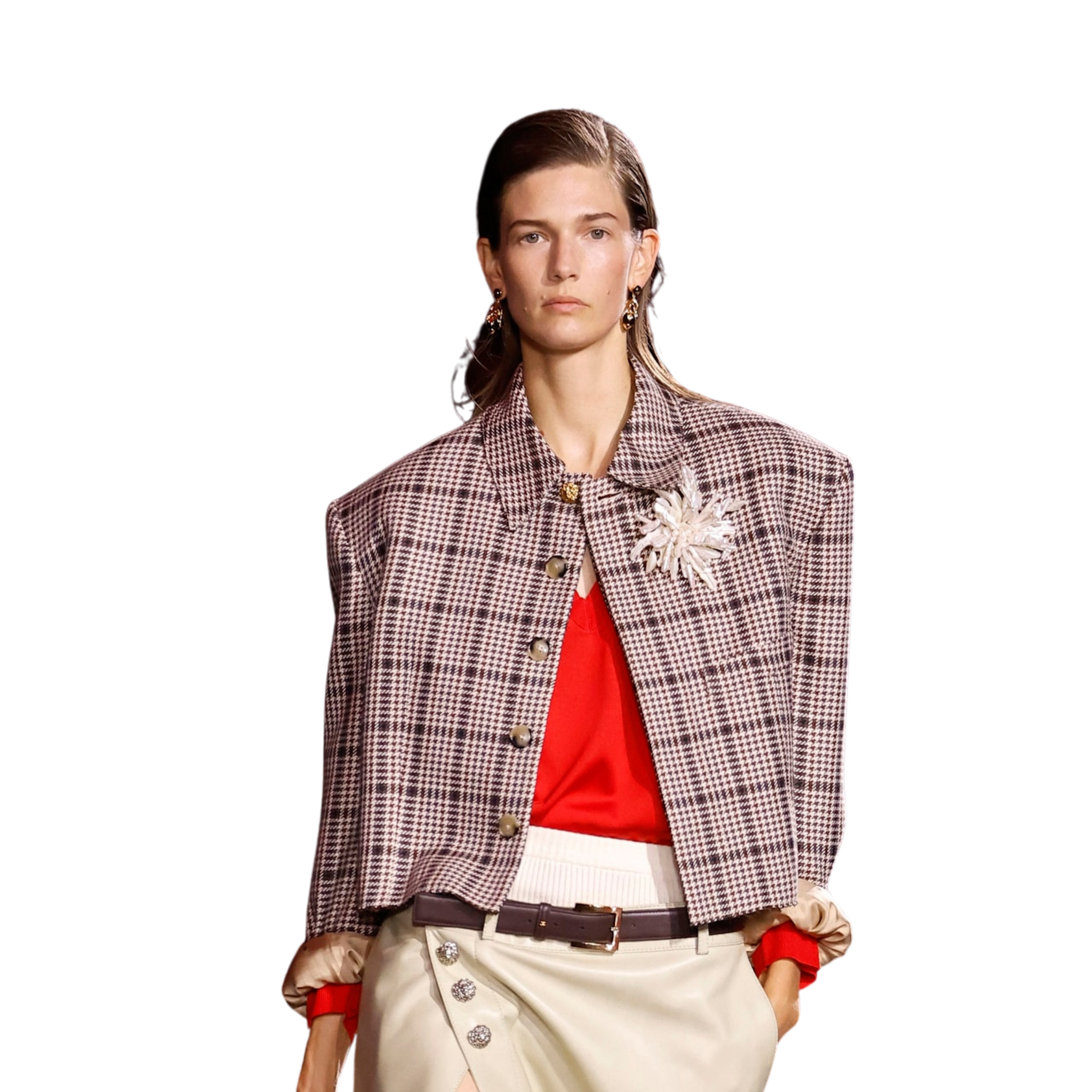 The Red Underlayer Knit