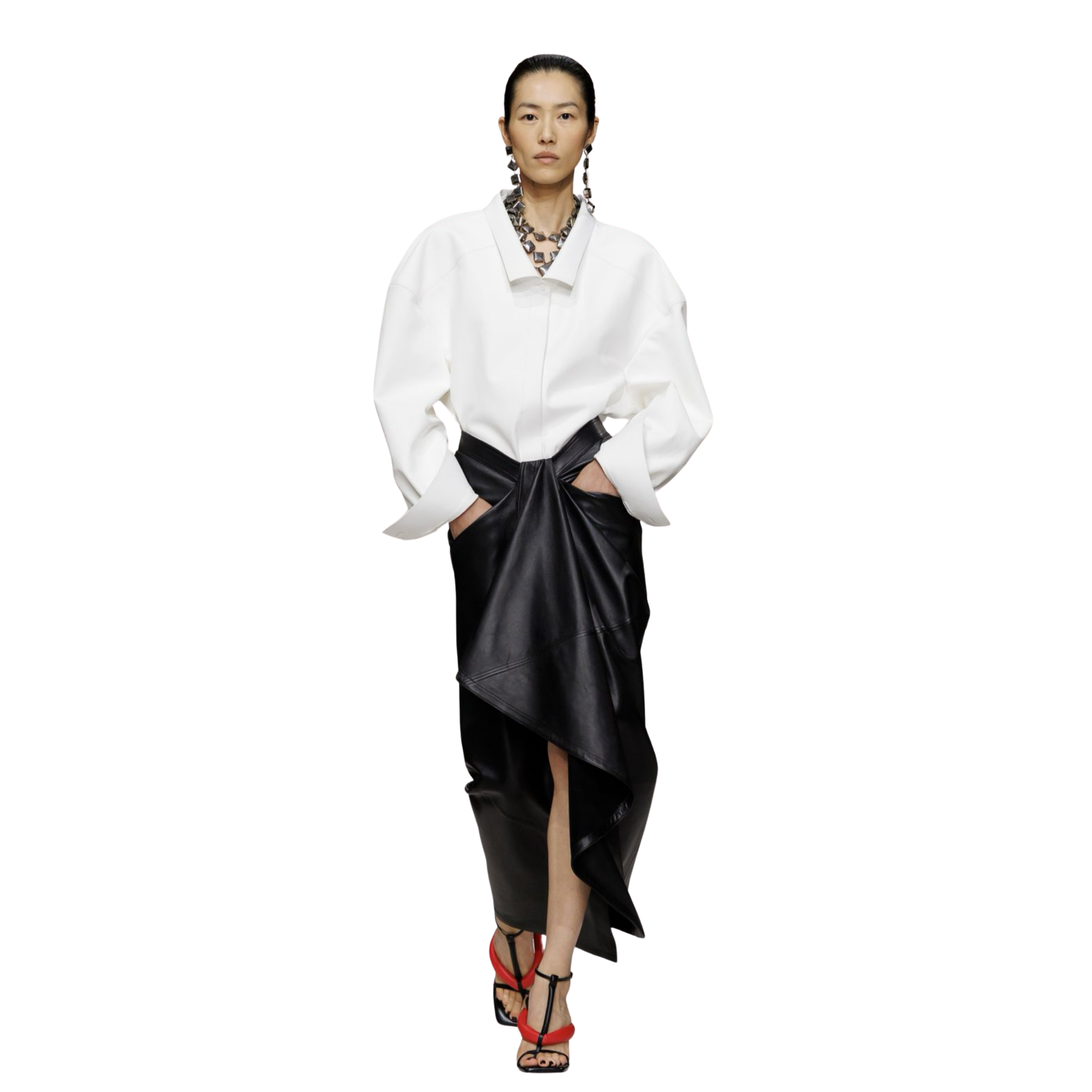 The Knotted-Front Skirt