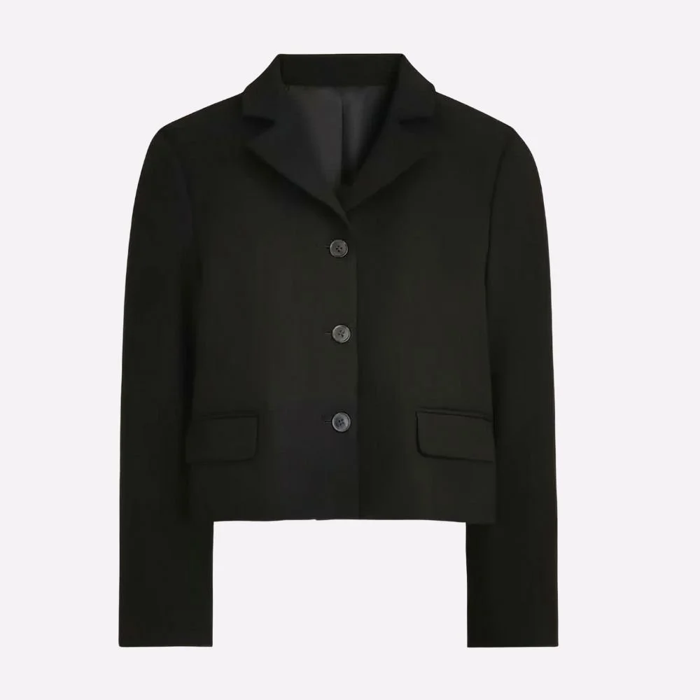 Straight Cropped Blazer