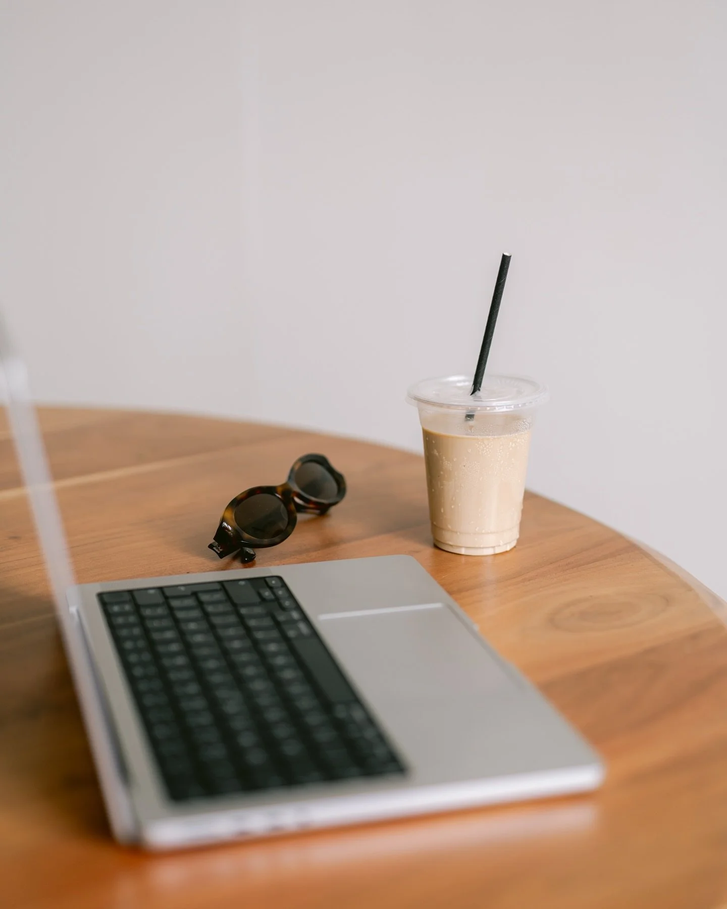 Mijn favoriete drankje tijdens het editen: iced latte ☕️
