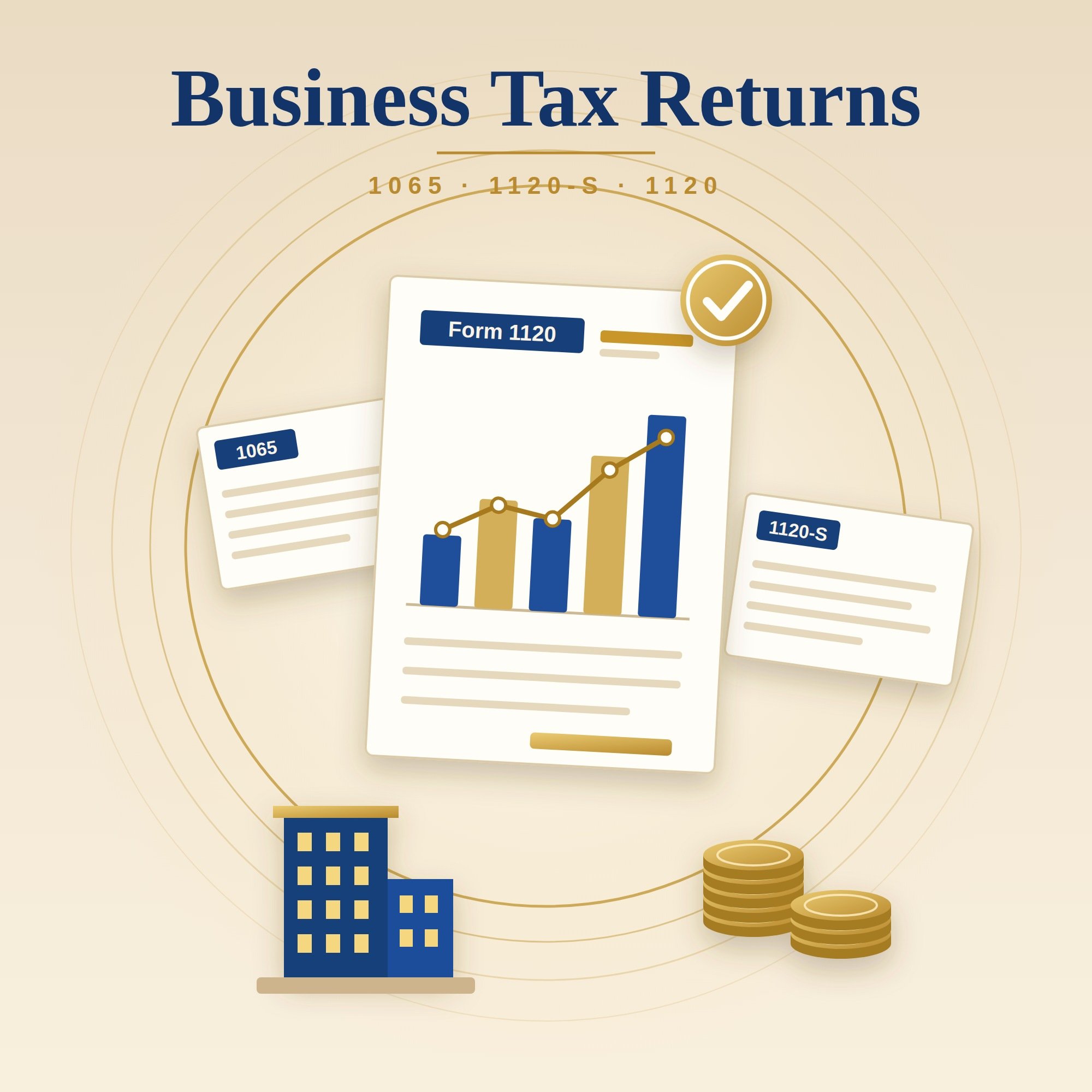 Business Tax Return Preparation (1065, S Corp, C Corp)