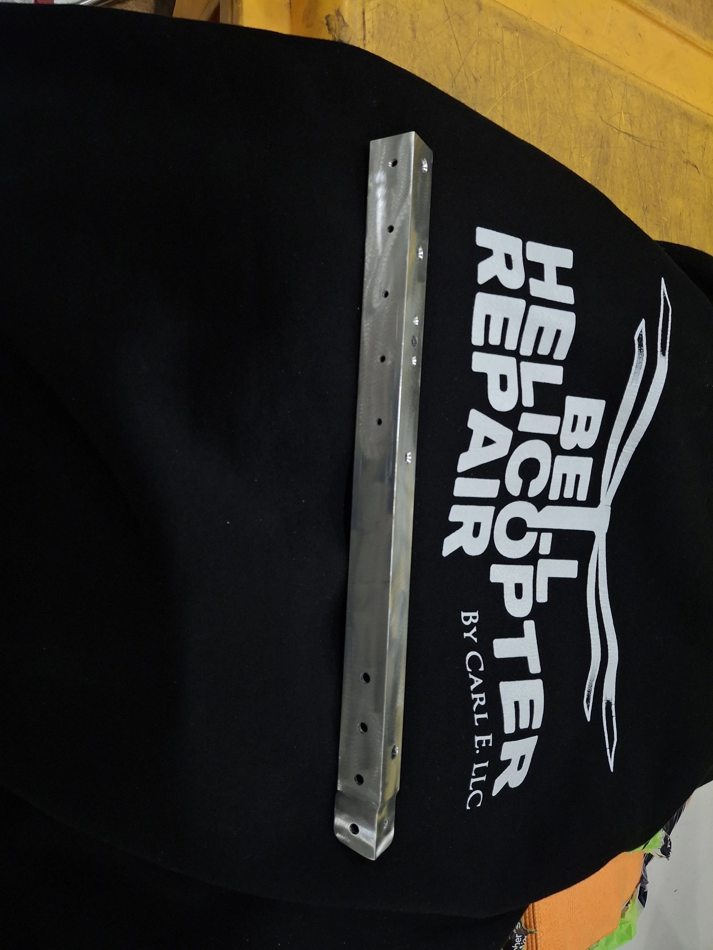 ManufacturedR/H stiffener for Broom Closet (rotate picture )