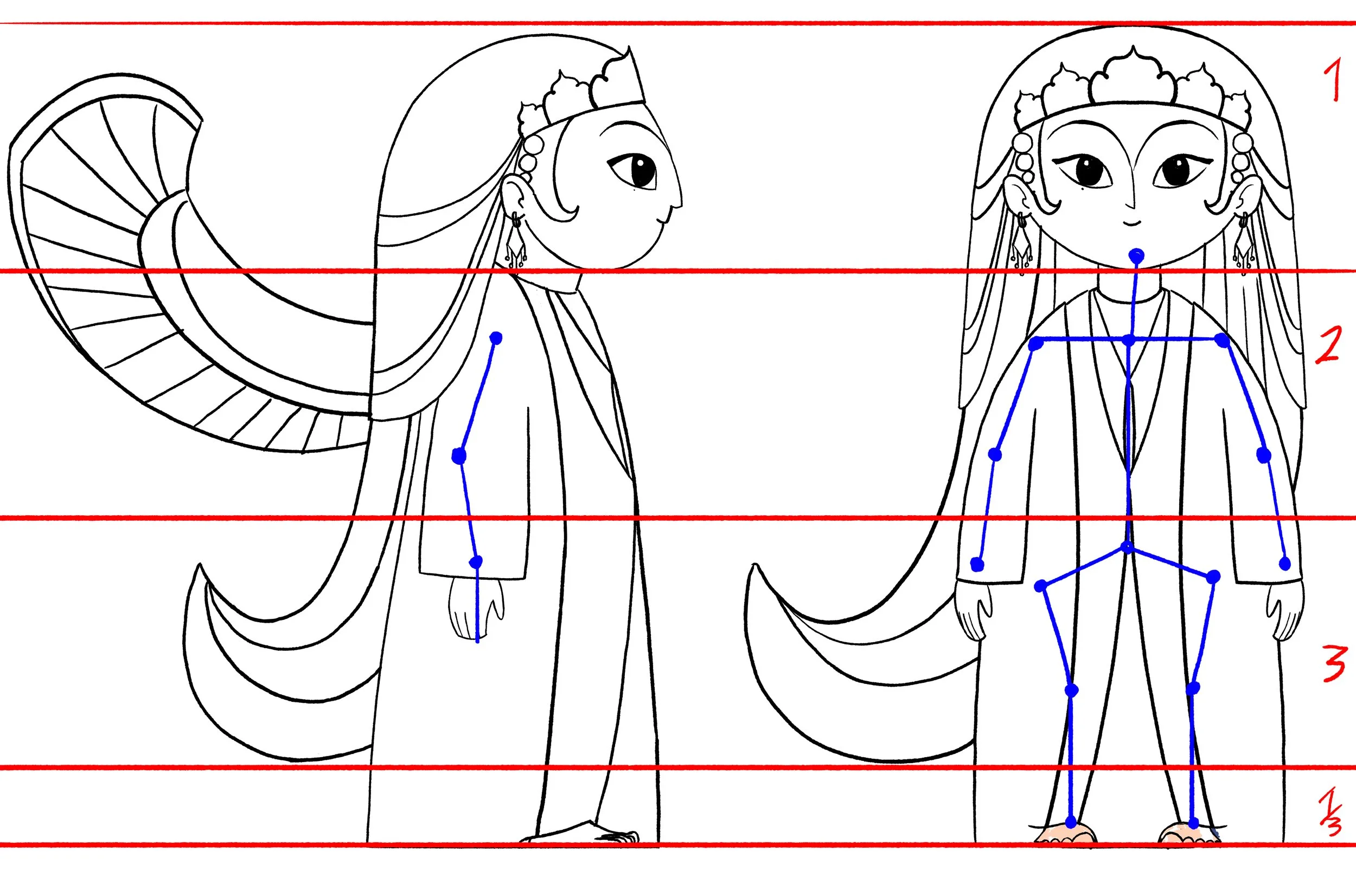 Pari-Mehr Character Development