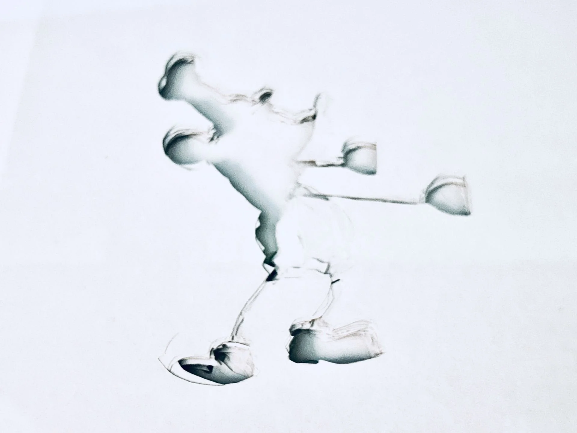 A Frame from the Animated Short Steamboat