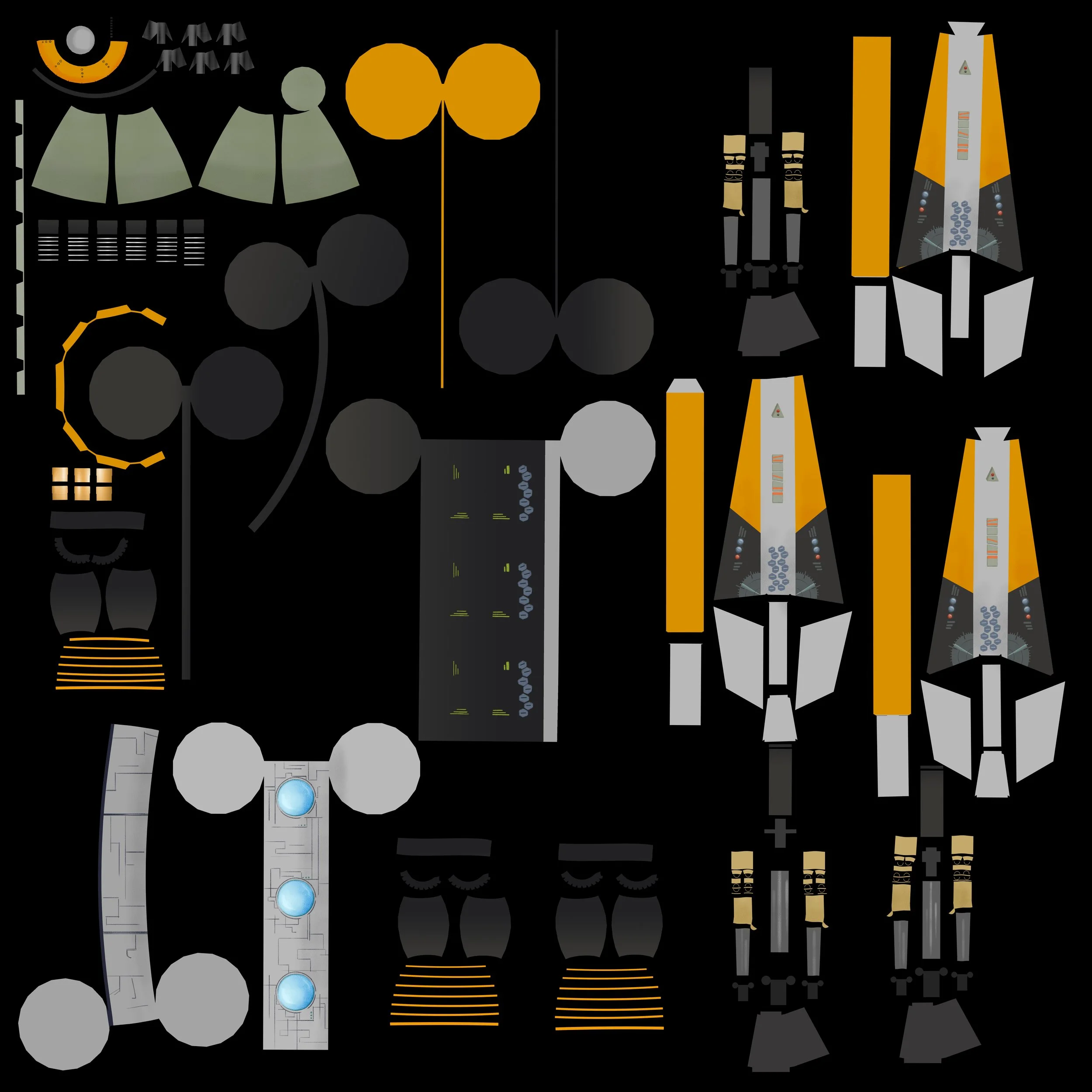 Animation Breakdown: UV Mapping and Texturing of the Rocket in the Expedition to Earth Project