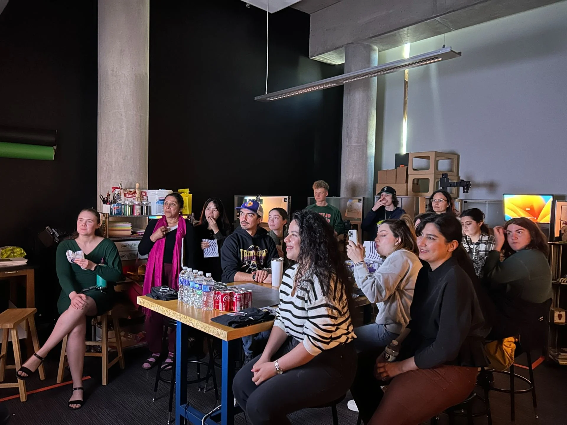 Screening of the Project Steamboat at UTD Experimenta.l. lab, Dallas, TX – Spring 2024