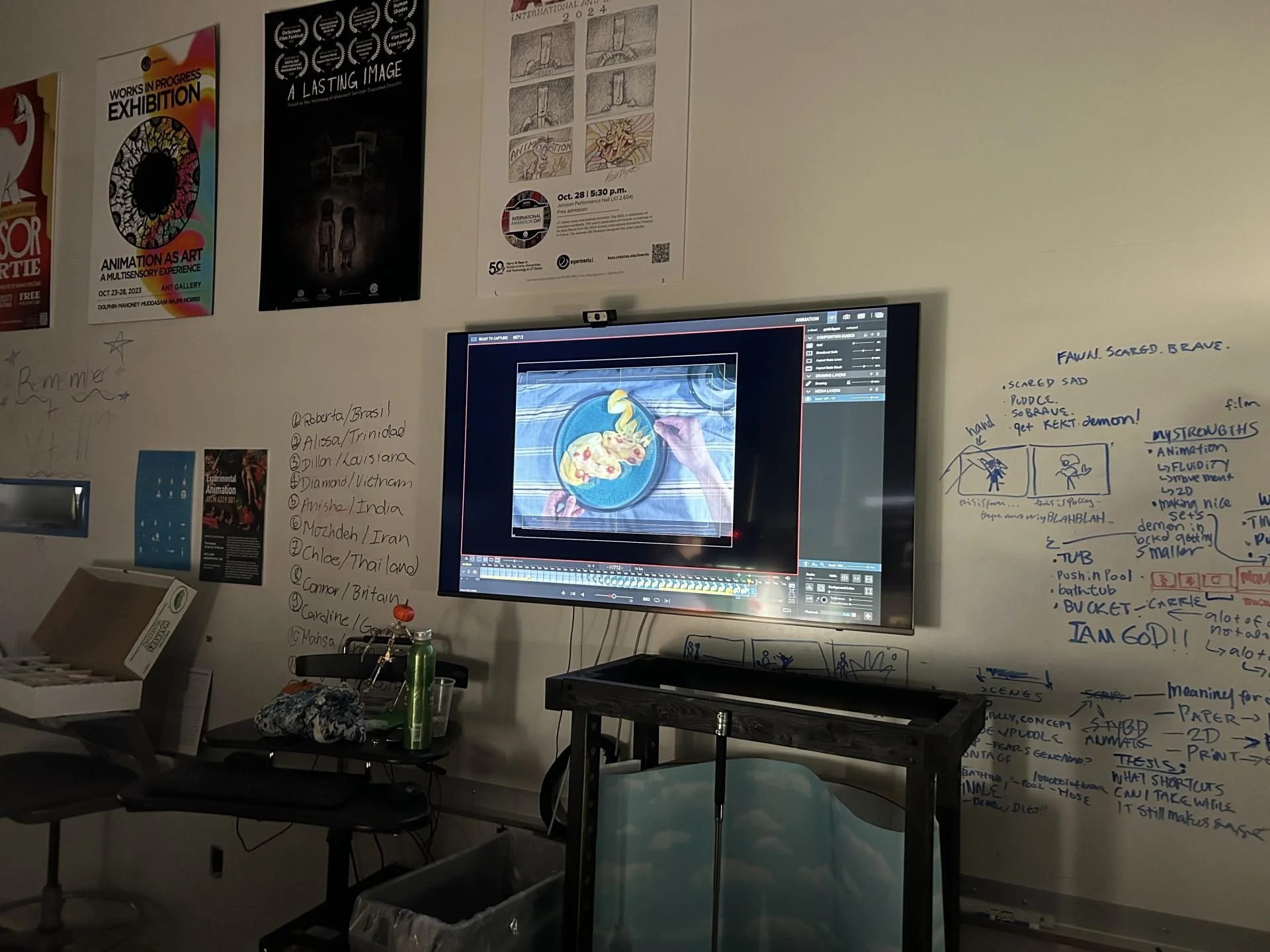 Behind the Scenes of Making the Stop-Motion Animation for the “World on a Plate” Exhibition – UTD Bass School