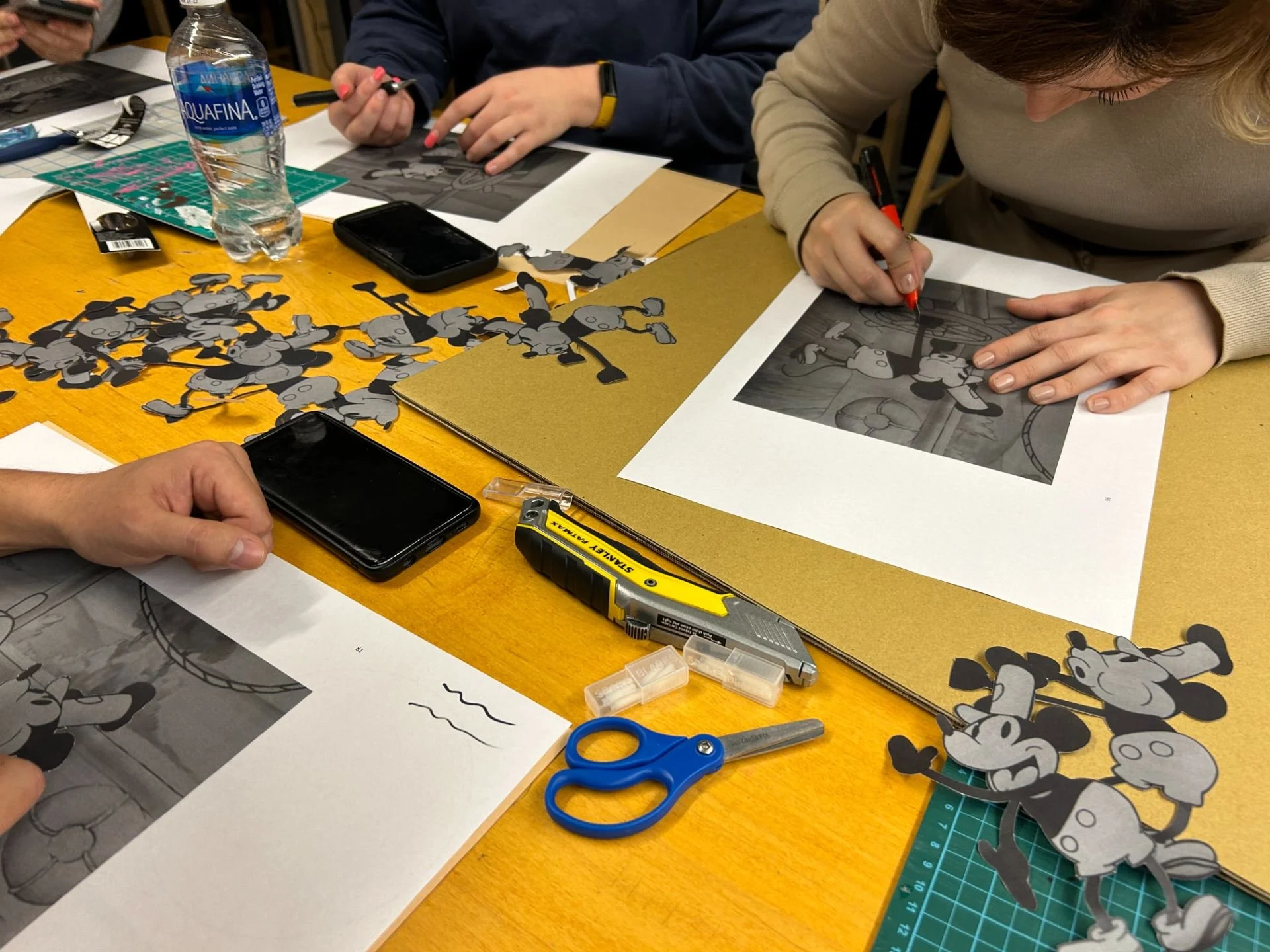 Frame-by-Frame Process: Removing Mickey- Project Steamboat