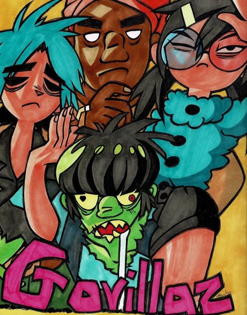 Gorillaz Print