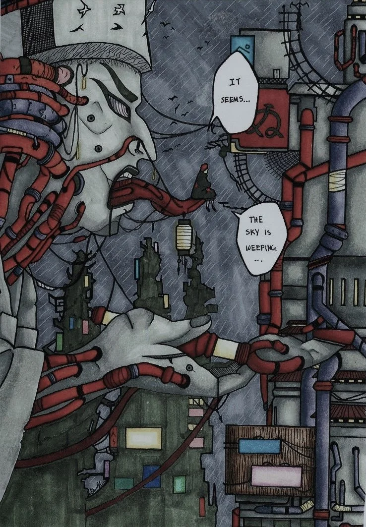 NARUTO - AMEGAKURE SCENERY 2