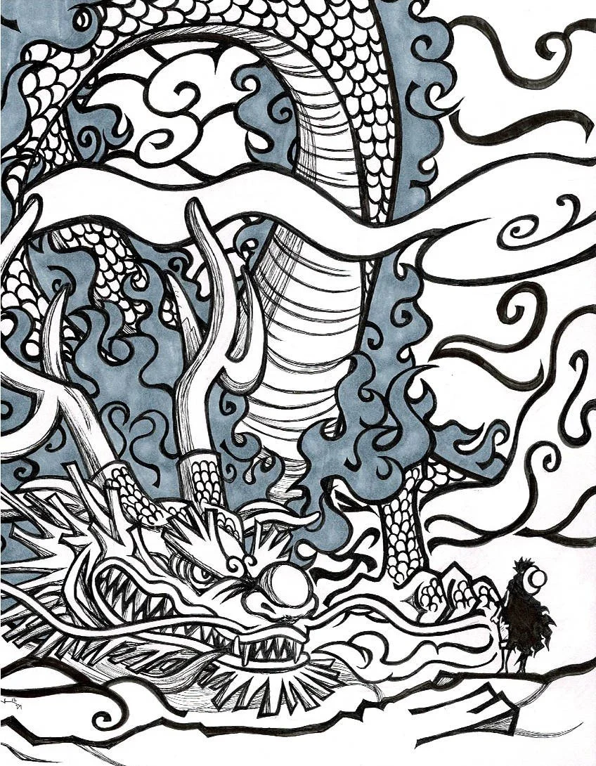 One Piece - Luffy vs. Kaido Print