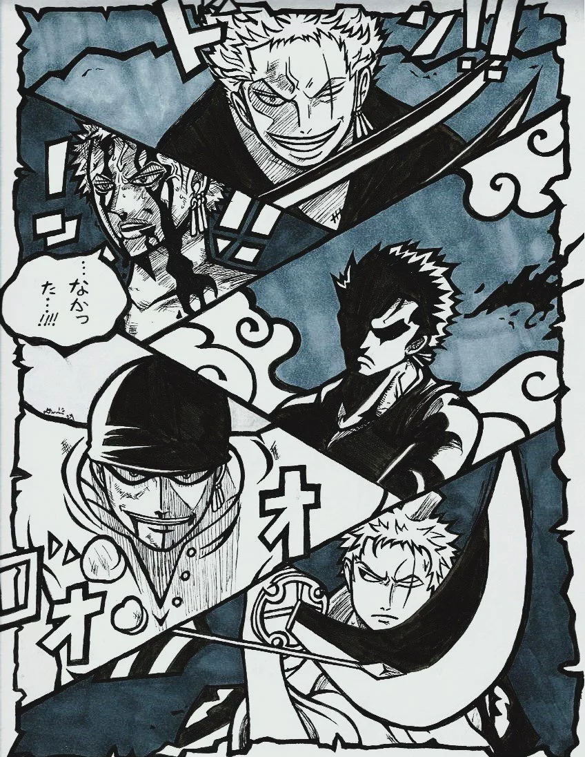 One Piece - Roronoa Zoro Print