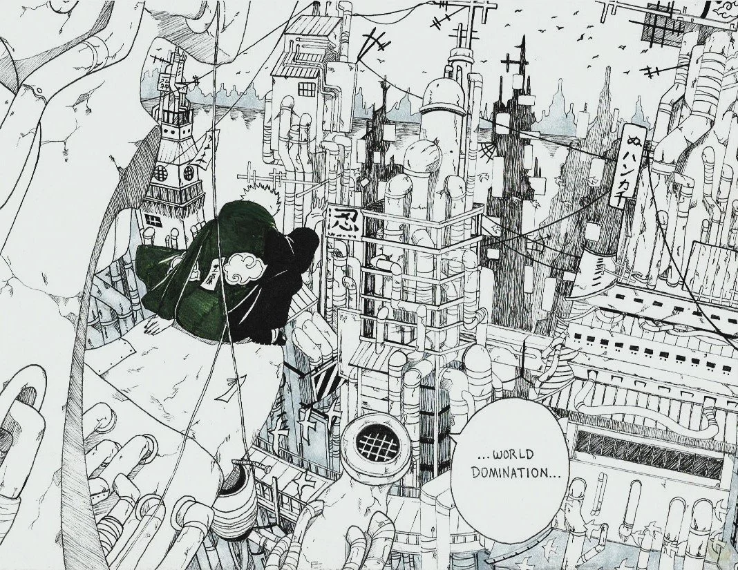 Naruto - Amegakure Print 2