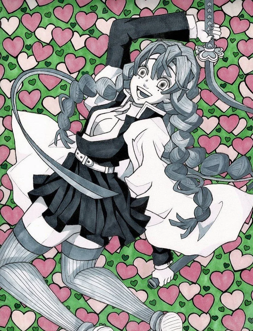 Demon Slayer - Mitsuri Kanroji Print