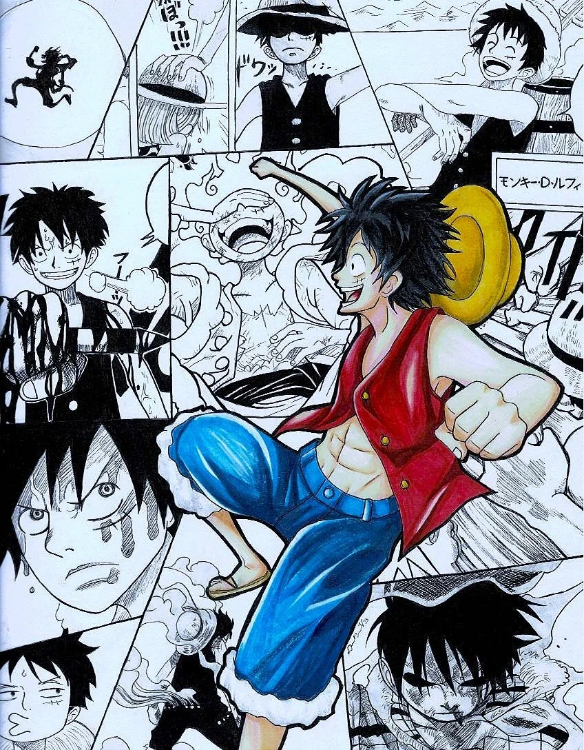 One Piece - Luffy Print