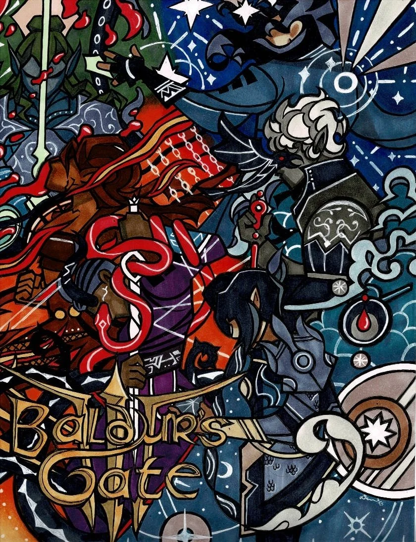 Baldur's Gate 3 - Origin Characters Print