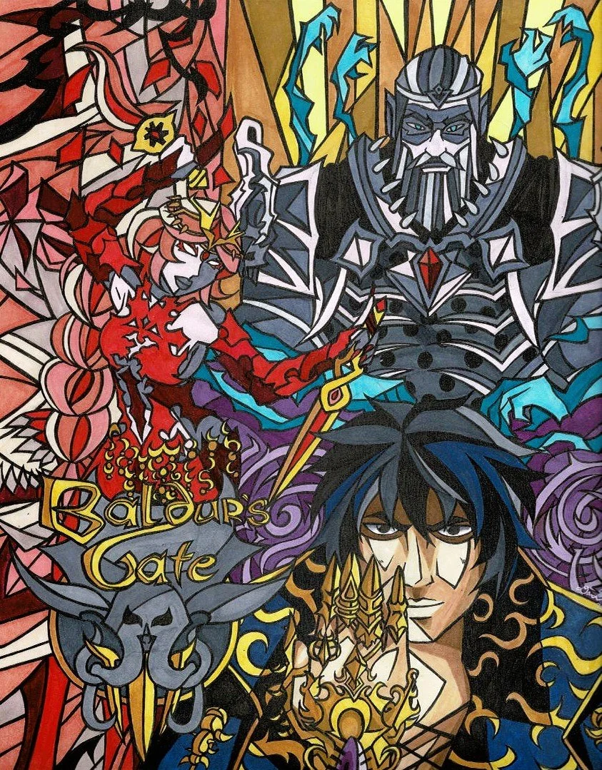 Baldur's Gate 3 - Dead Three Print