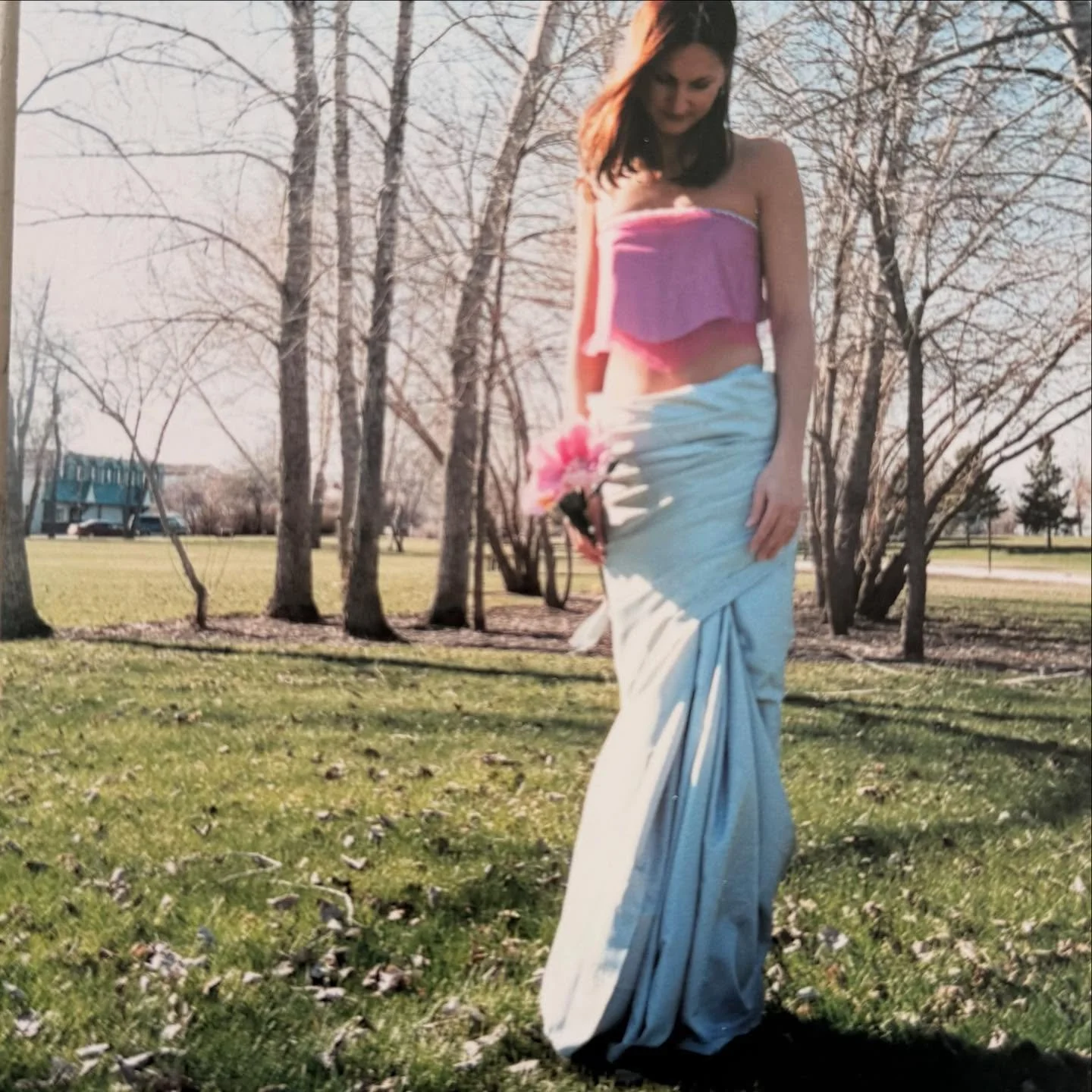 Came across this gem from the early 2000&rsquo;s from my very first shoot with my friend Monique. The clothes were designed and styled by me and we drove to Winnipeg beach early May in 2001 and had so much fun taking photos. We both had no idea what 
