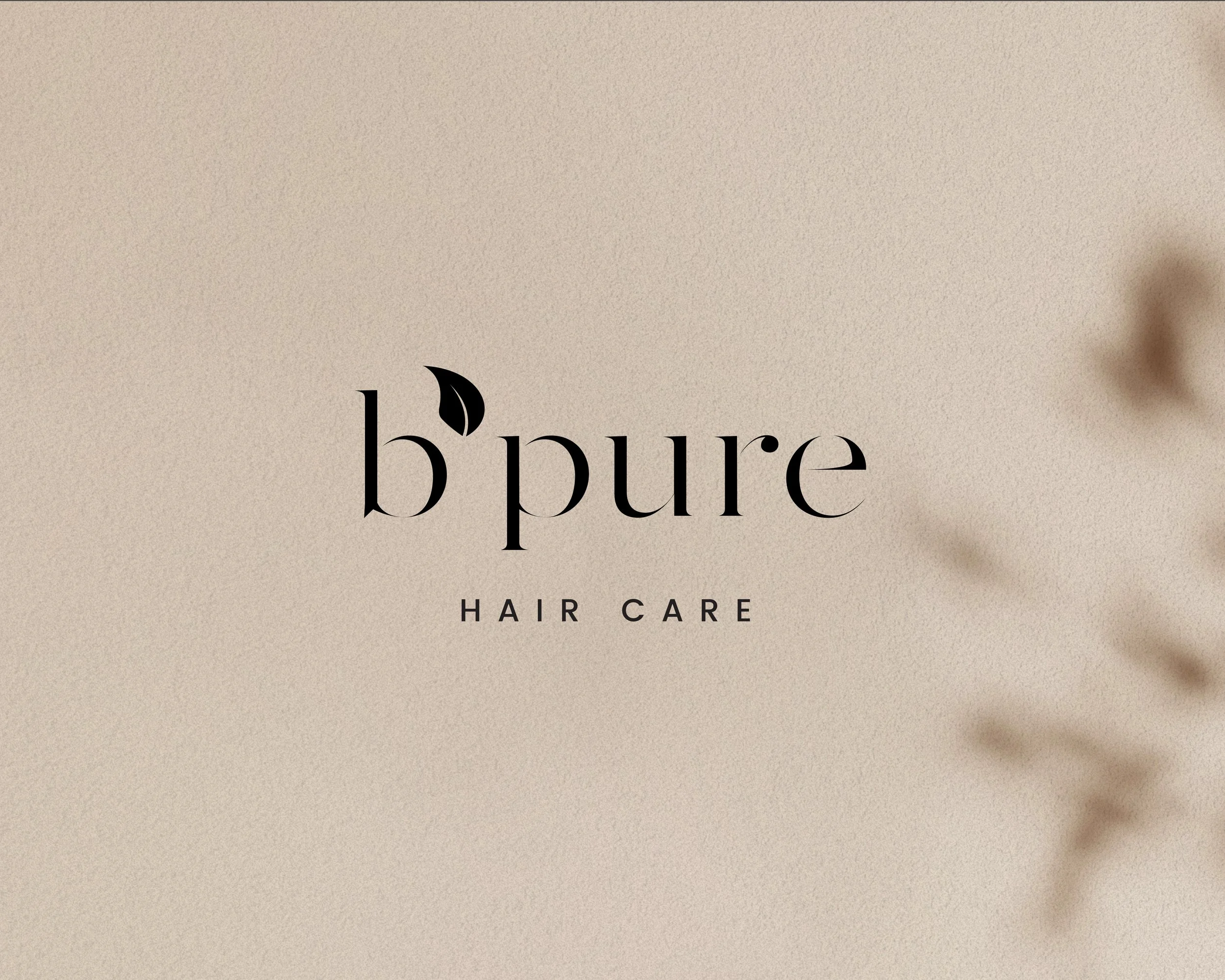 B'Pure Hair Care | Brand Identity & Packaging