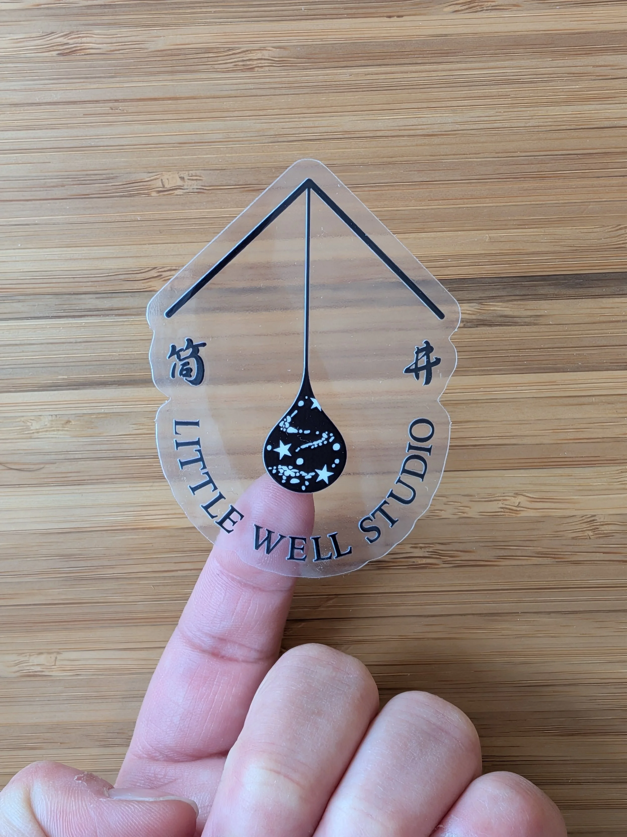 Little Well Studio Clear Sticker