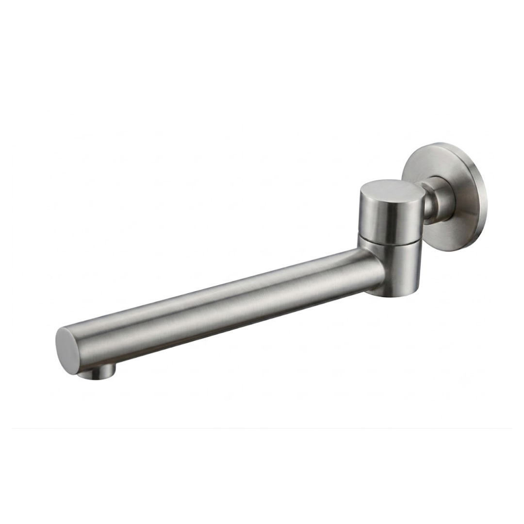 Palm Swivel Spout Brushed Stainless