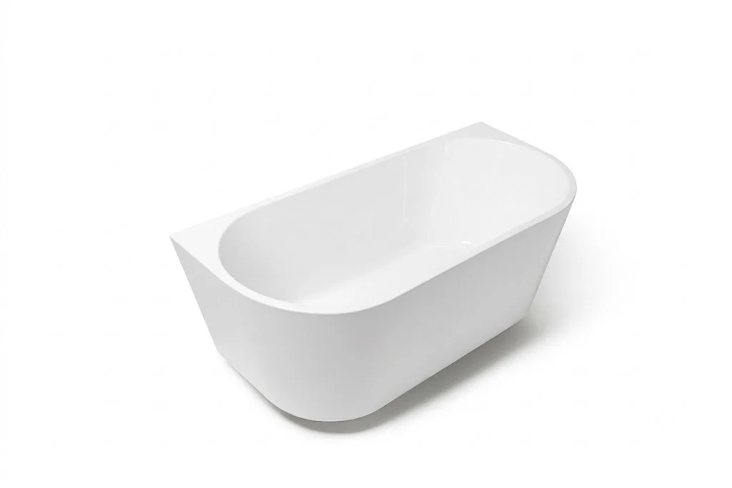 Palm Back To Wall Bath