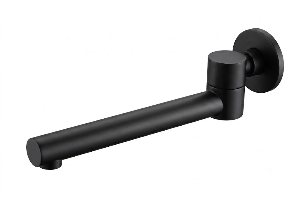 Palm Swivel Spout Black