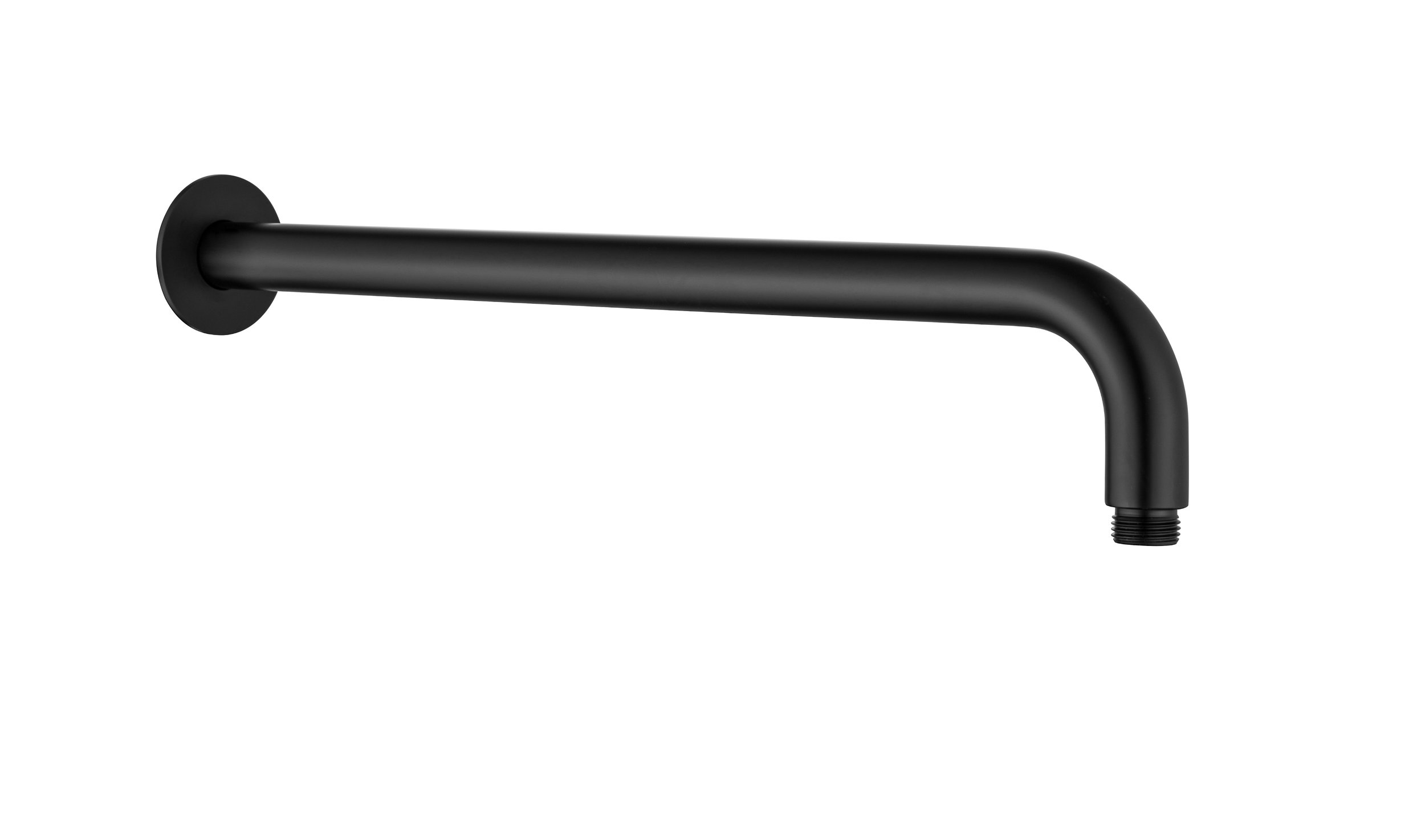 Palm Shower Wall Arm Black