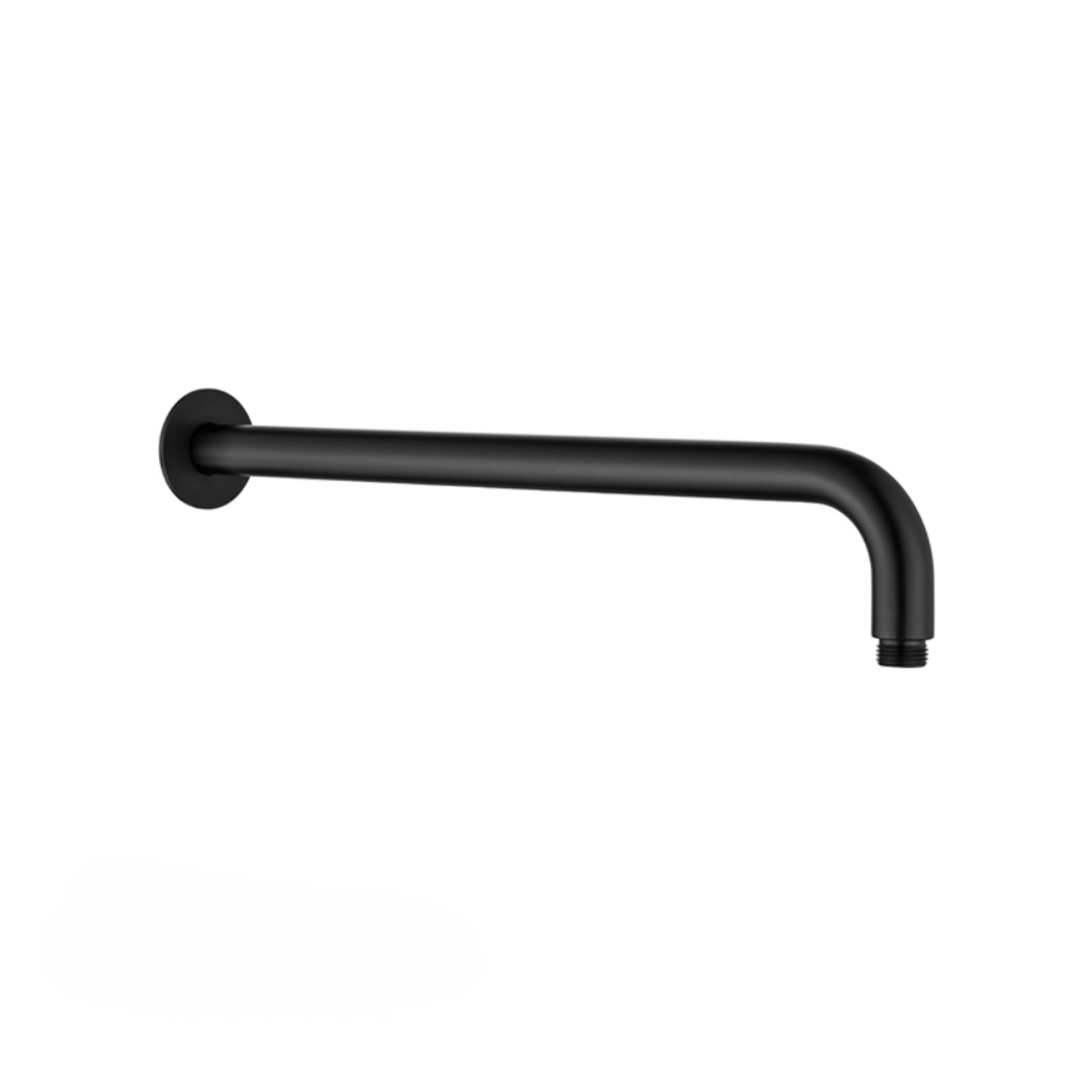 Palm Shower Wall Arm Black
