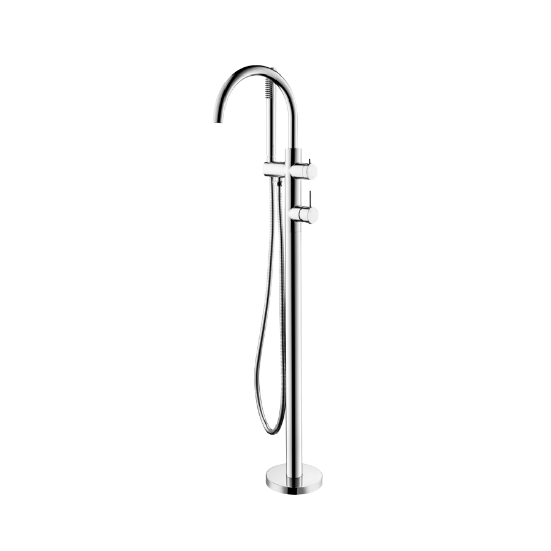 Palm Bath Filler Brushed Stainless