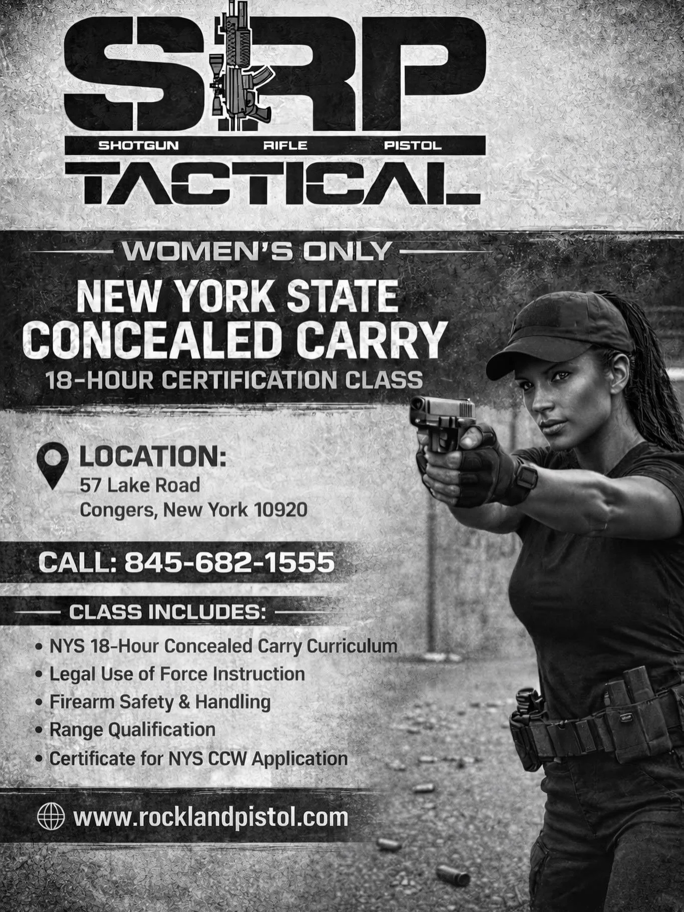Next women's only class April 25th and 26. Limited availability. Call at (845) 682-1555 for my information. #women #womensupportingwomen #firearms #newyork #rocklandcounty