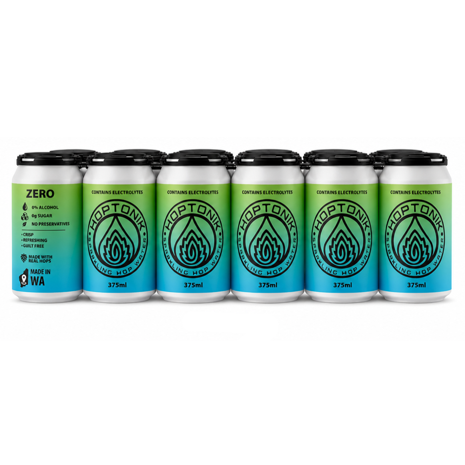 Hoptonik Sparkling Hop Water 12 x 375ml
