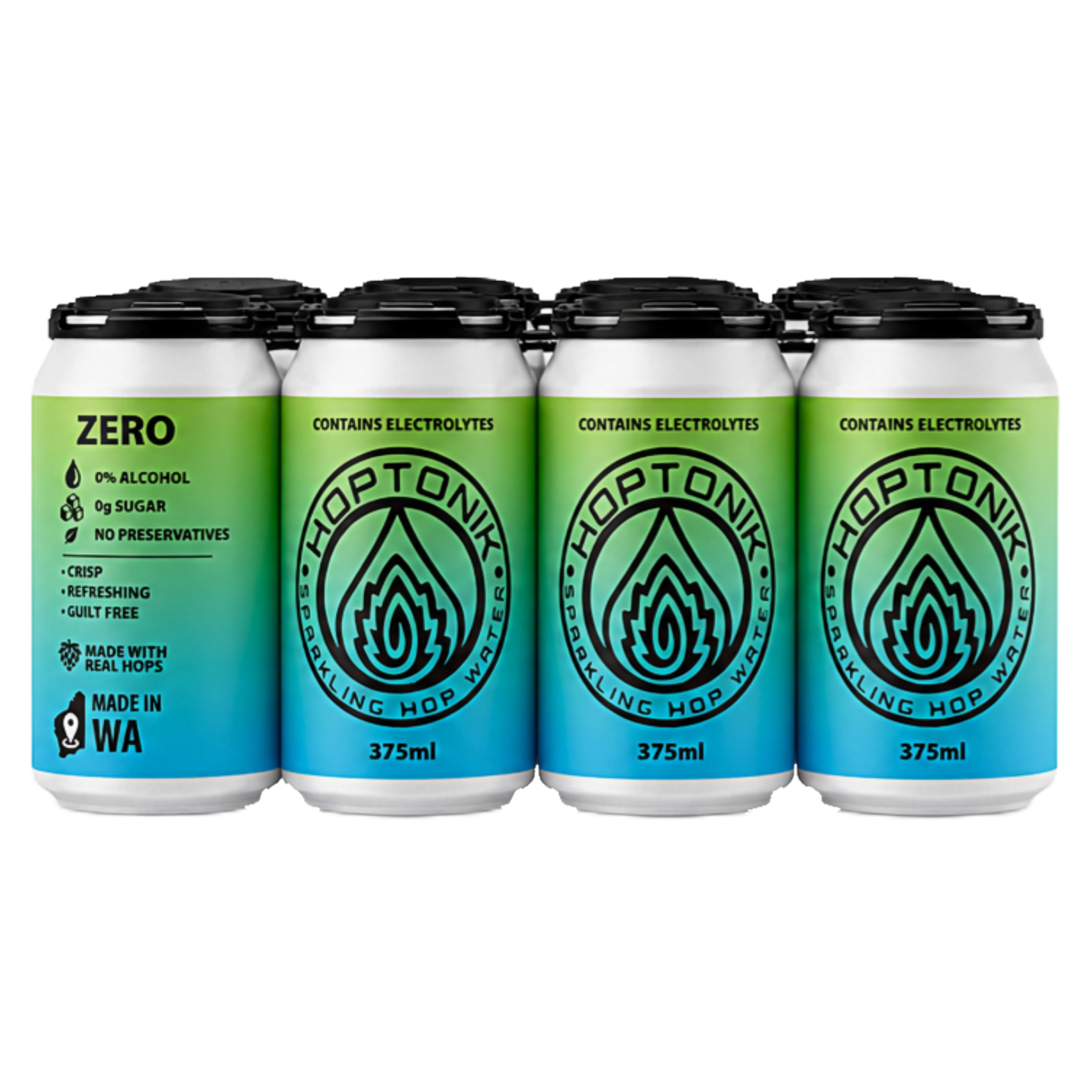 Hoptonik Sparkling Hop Water 8 x 375ml