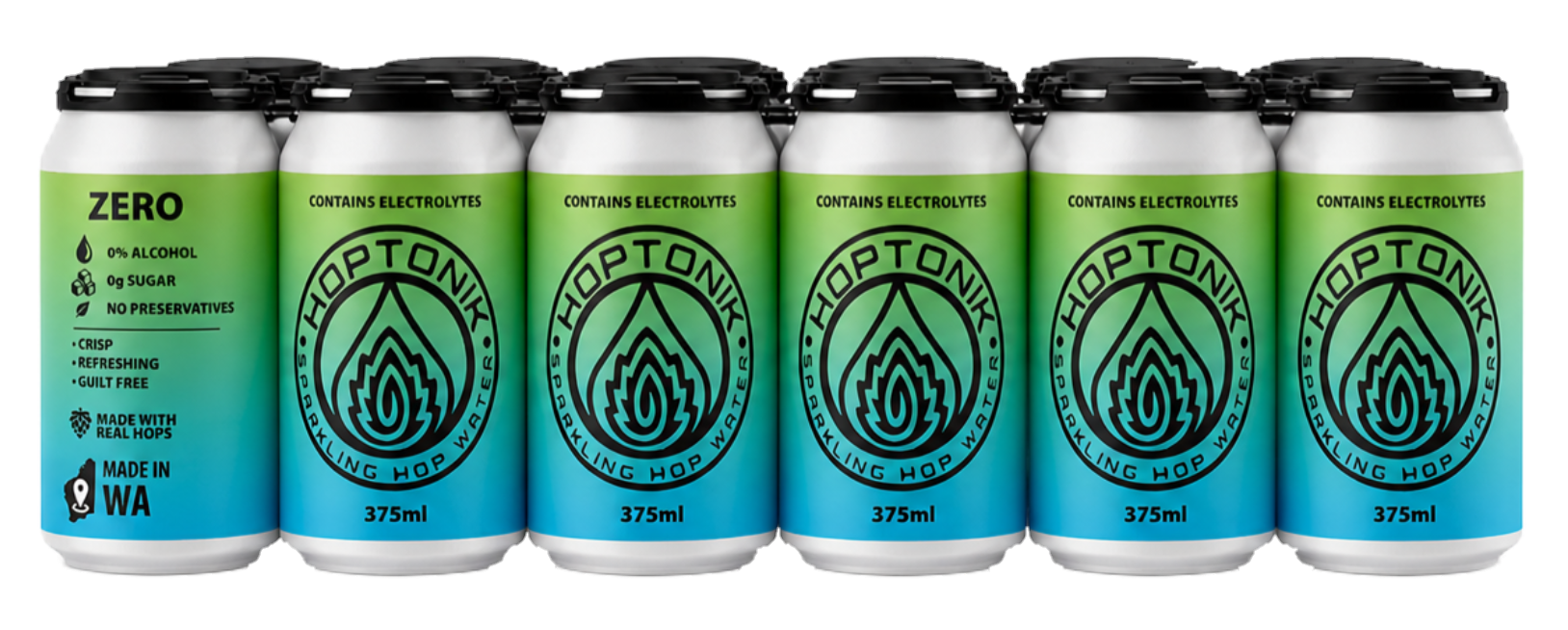 Hoptonik Sparkling Hop Water 12 x 375ml