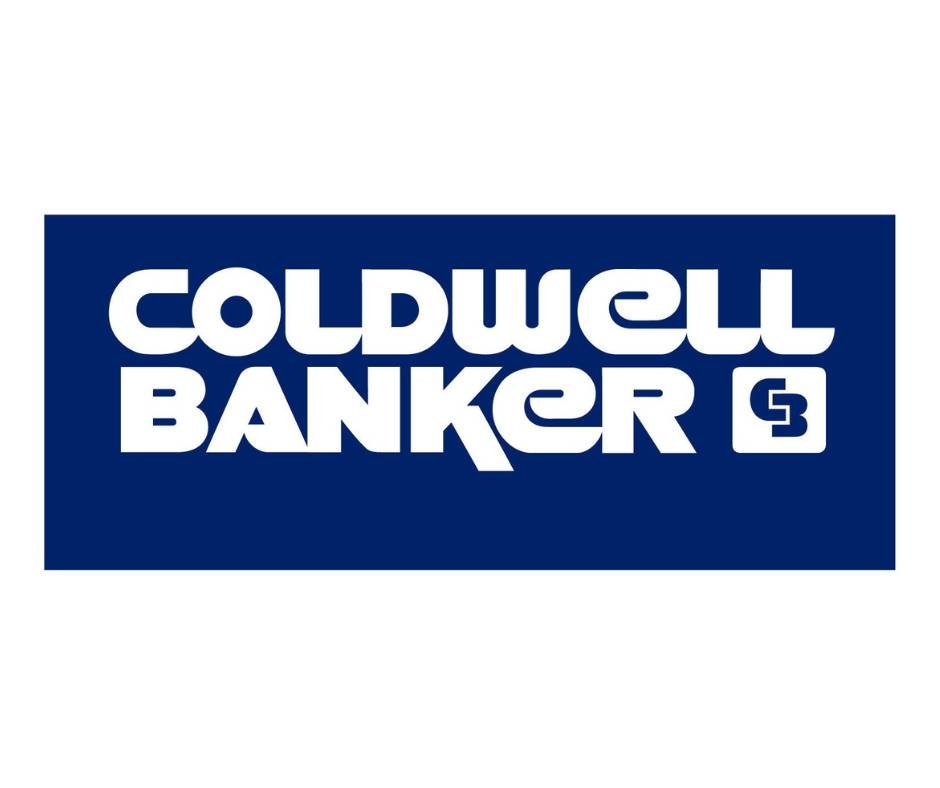 Coffee Cart for Community Event in Lake Geneva. Coldwell Banker logo with white text on a dark blue background.