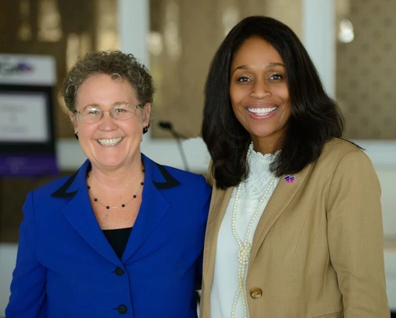 Dr. Samuel and Dr. Linda Darling-Hammond during the Governors' Education Policy Advisors Institute