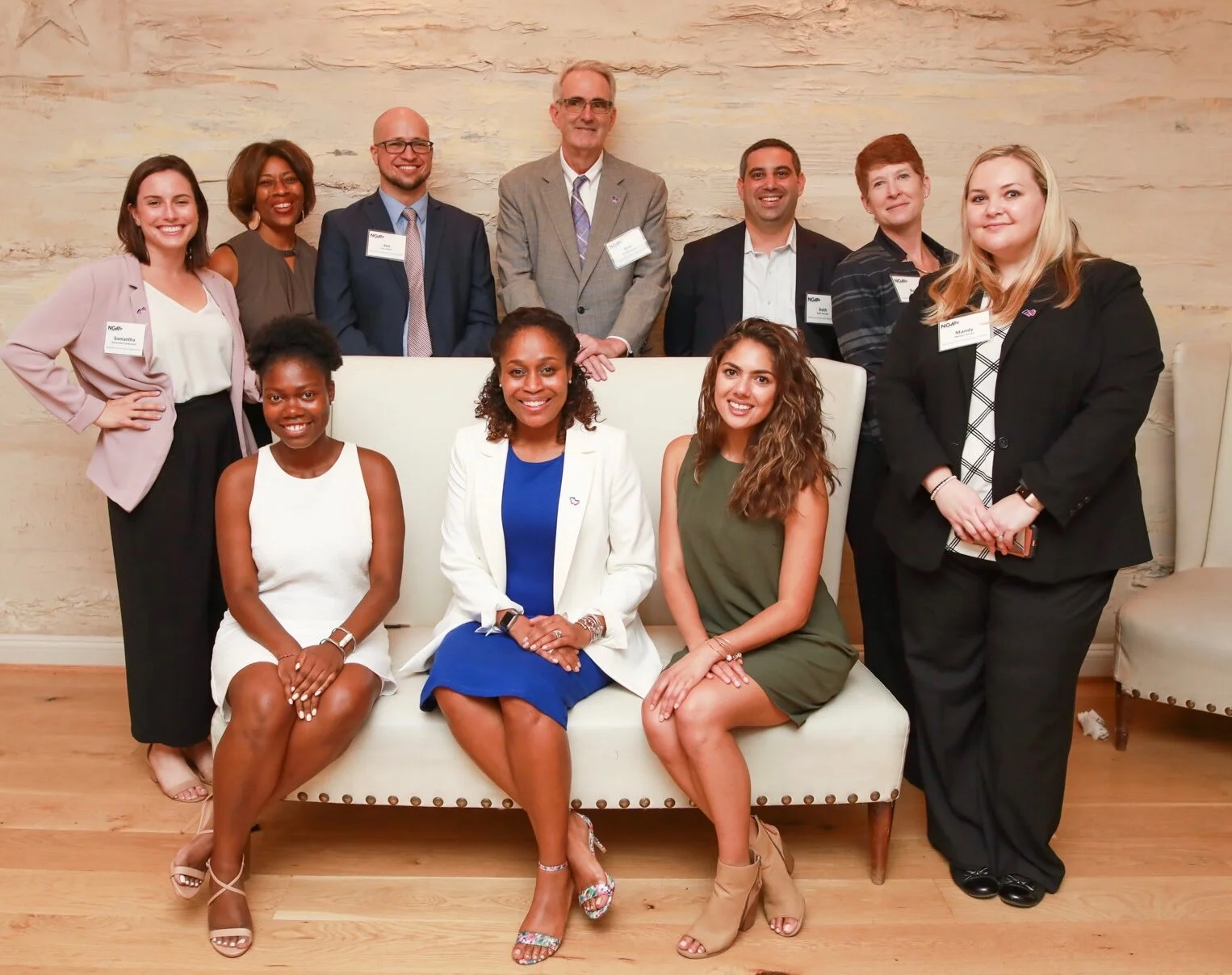 Dr. Samuel and the NGA education team at the 2018 Back to School reception in Washington, D.C.