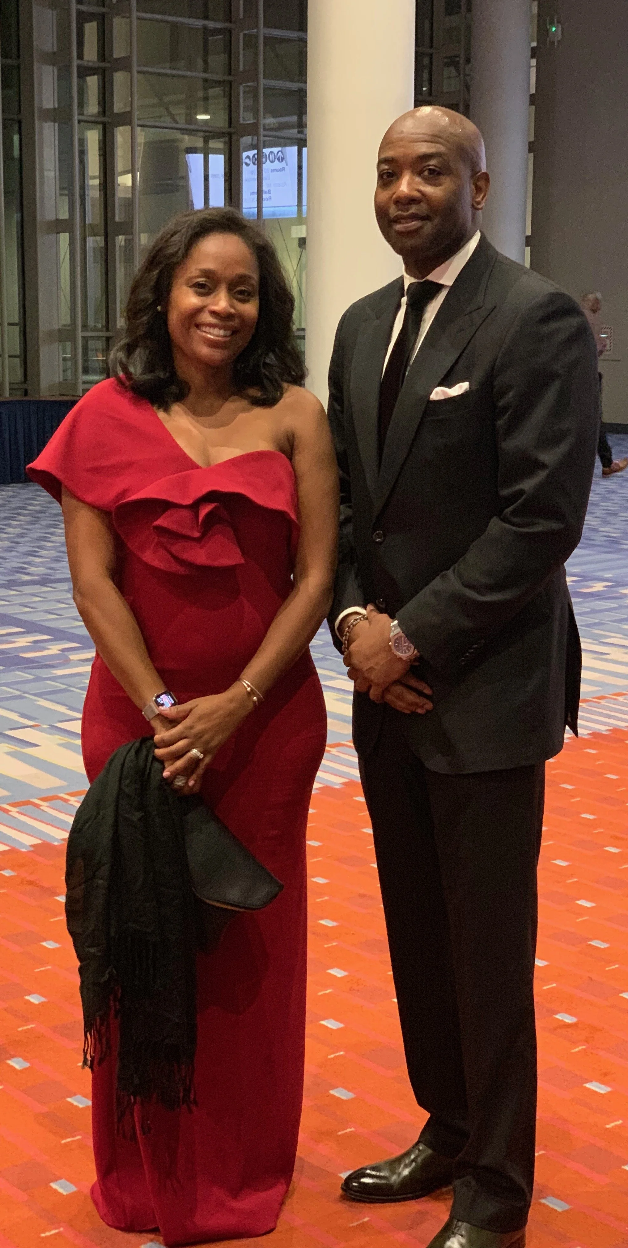 Dr. Samuel and Dr. Frank Gettridge.  Congressional Black Caucus Annual Legislative Conference gala.